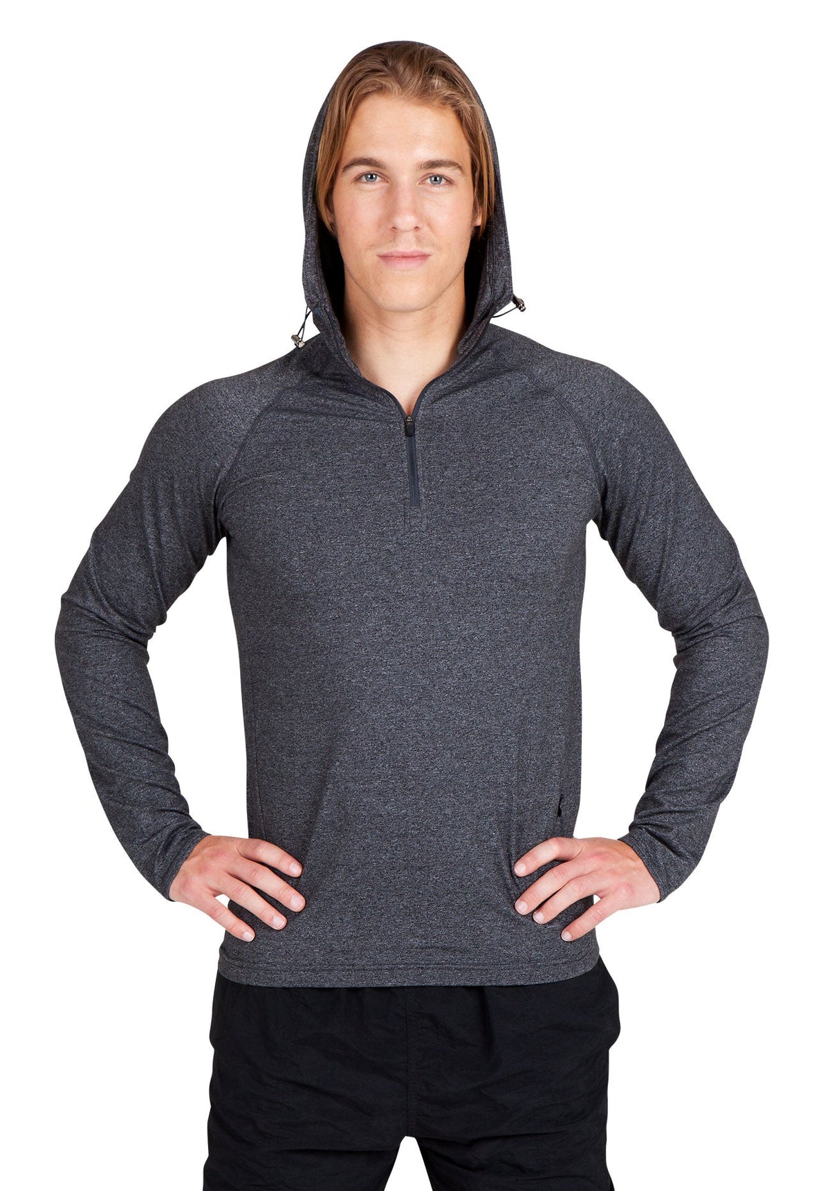 Mens' Greatness Half-Hood Top - view