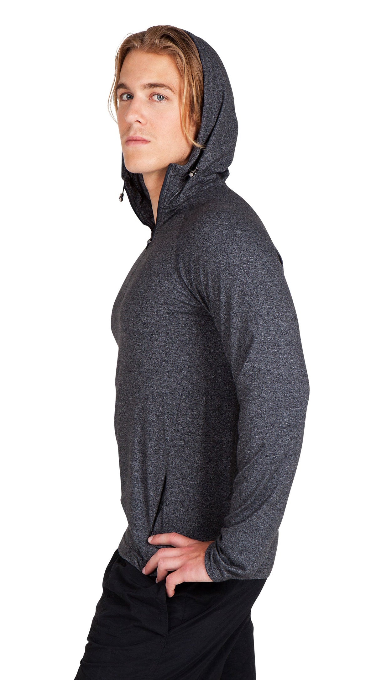 Mens' Greatness Half-Hood Top - view