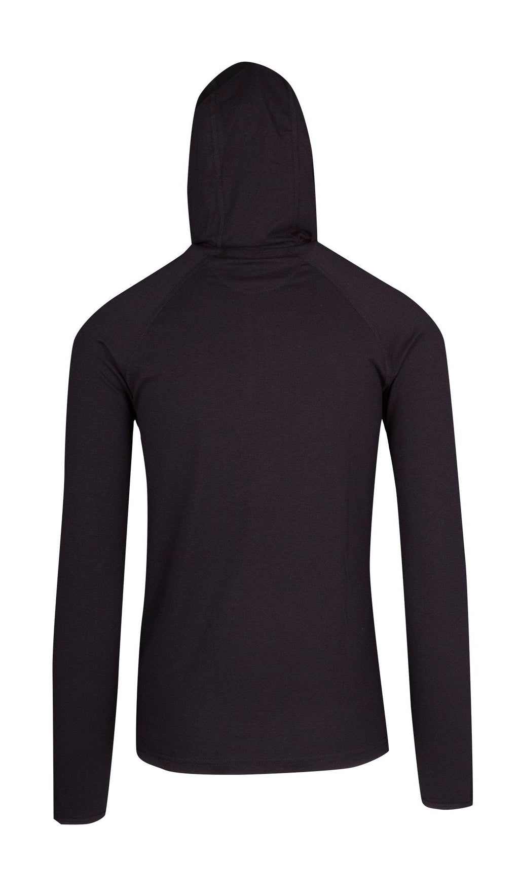 Mens' Greatness Half-Hood Top - Black - Back