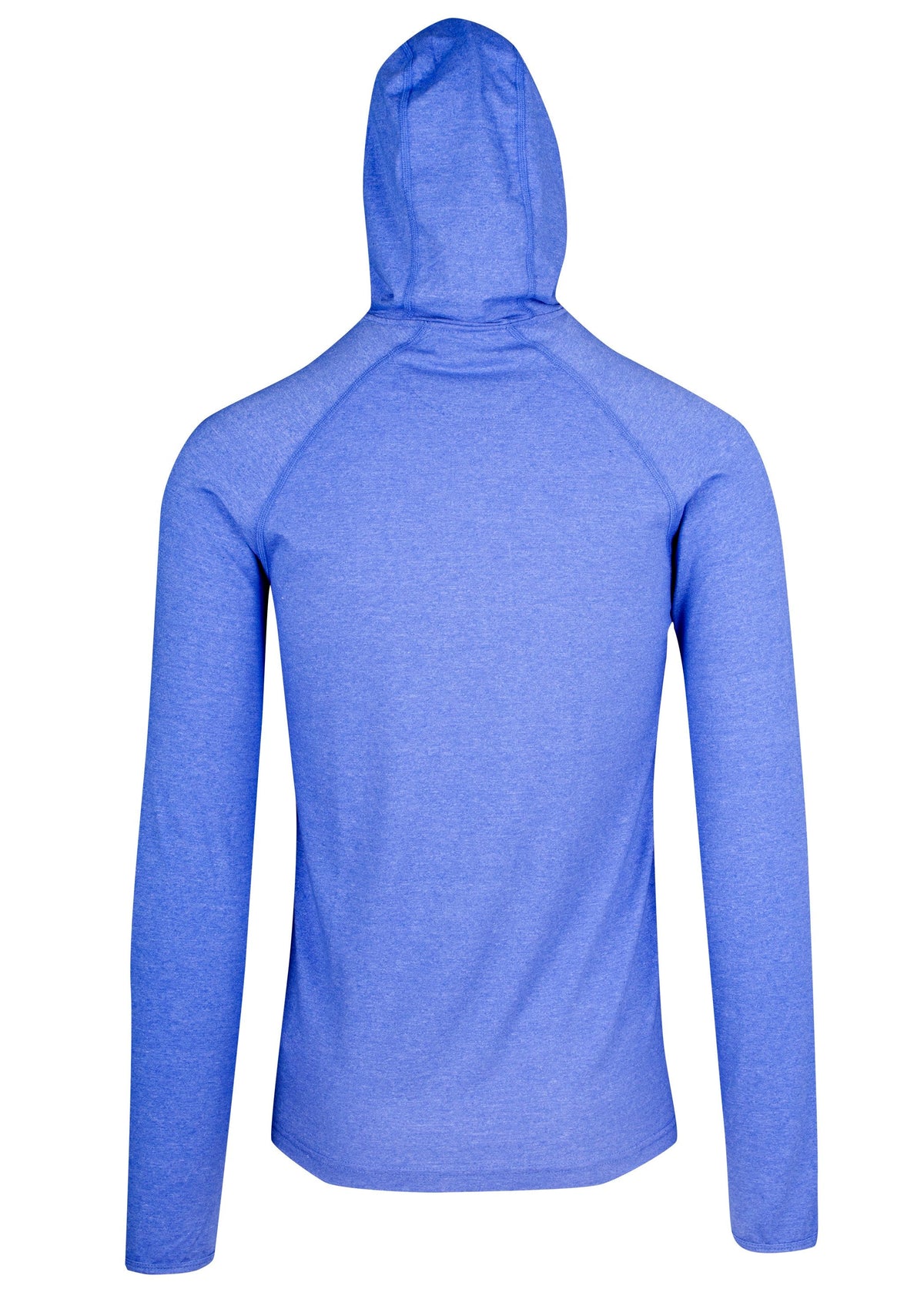 Mens' Greatness Half-Hood Top - Royal Heather - Back