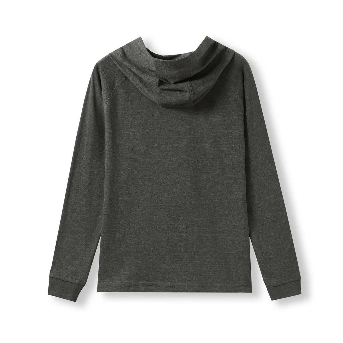 KIDS FUSION TSHIRT HOODIES - Dark Marl - Back