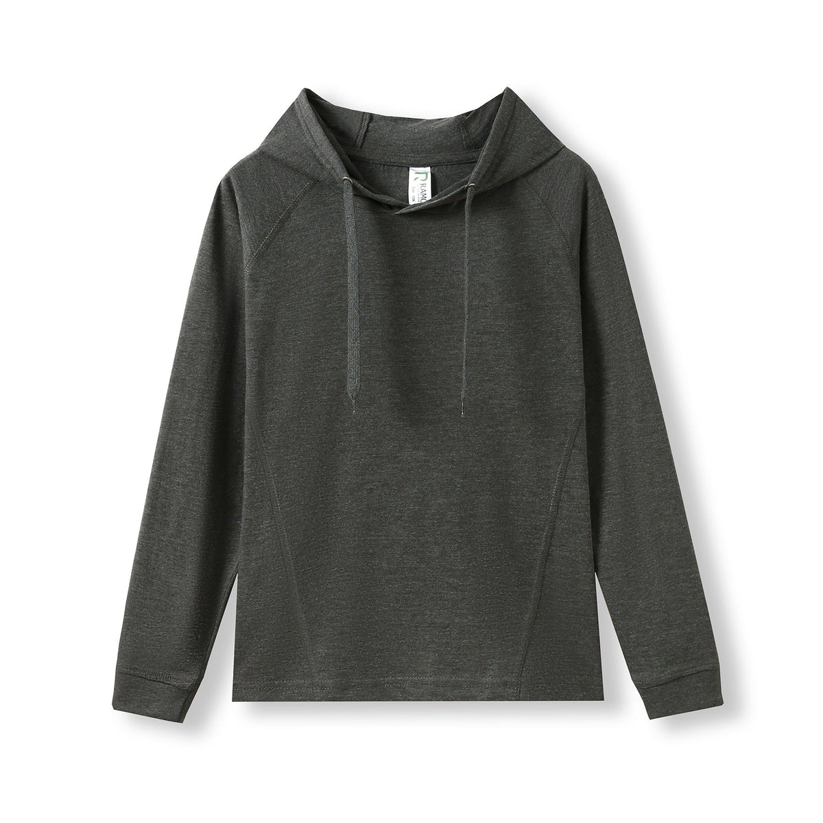 KIDS FUSION TSHIRT HOODIES - Dark Marl - Front