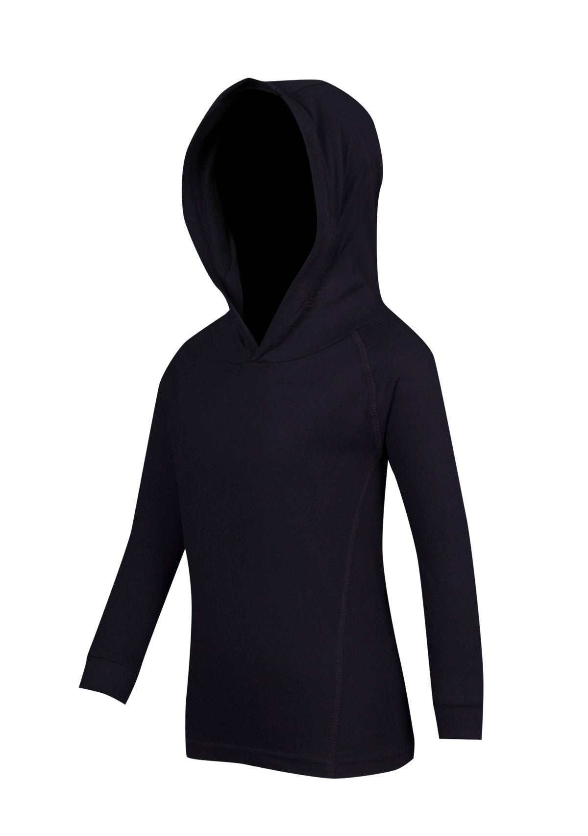KIDS FUSION TSHIRT HOODIES - Navy Blue - Side