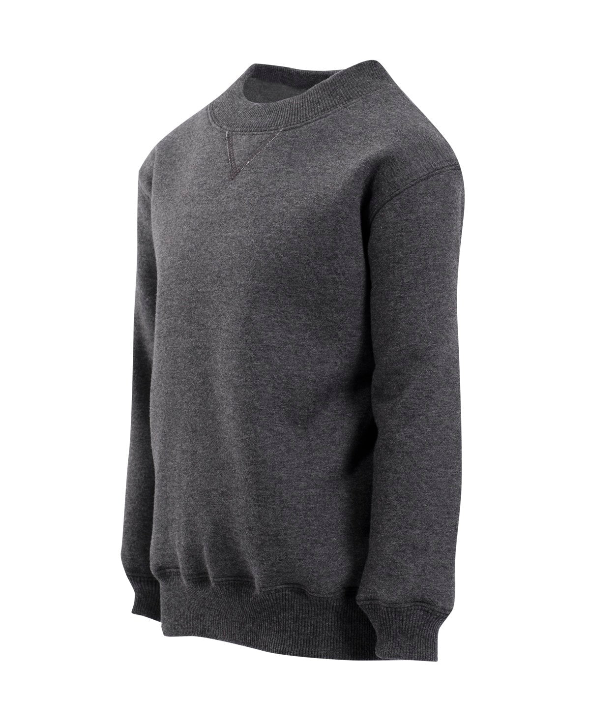Kids Crew Neck  Sloppy Joes - Dark Marl - Side
