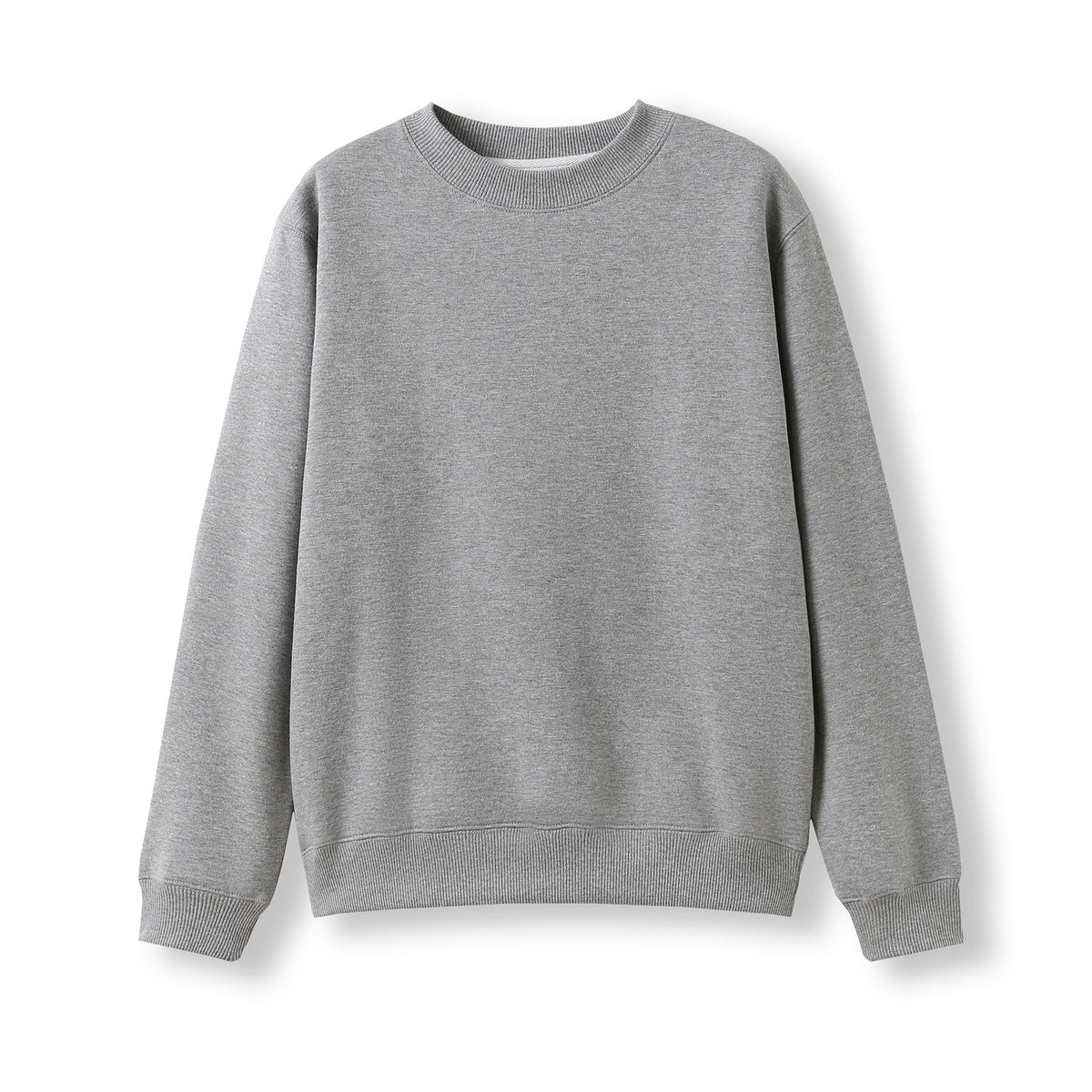 Kids Crew Neck  Sloppy Joes - Grey Marl - Front