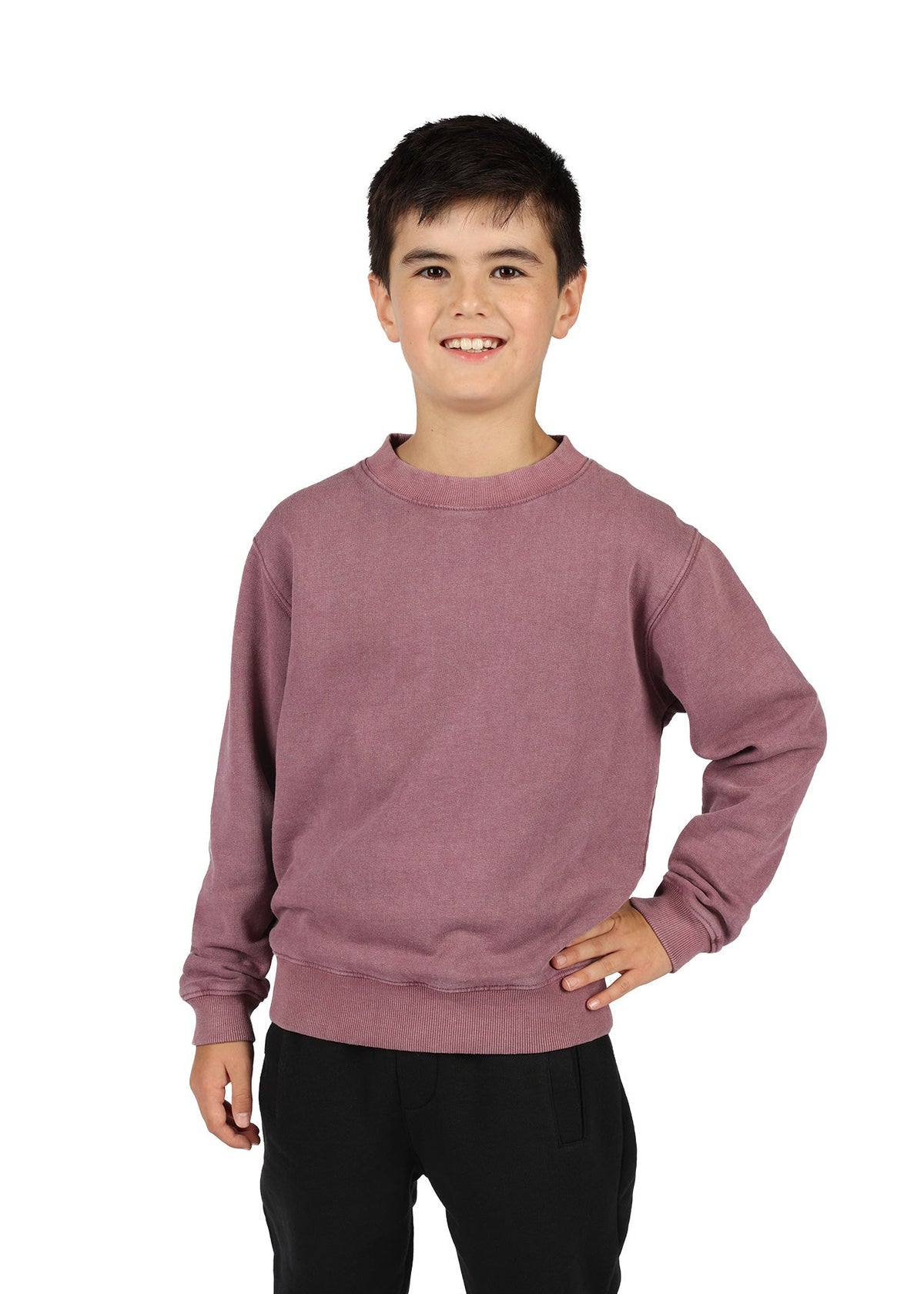 Unisex Stone Wash Sweatshirts - view