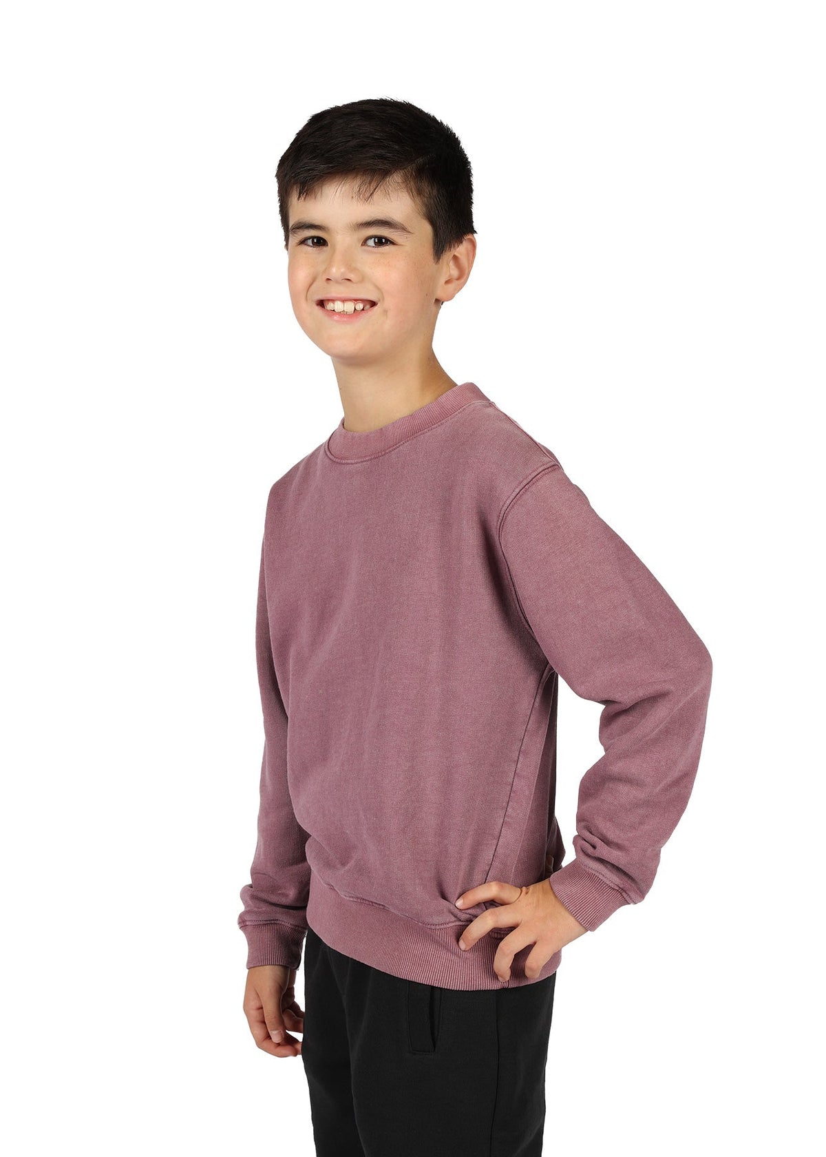 Unisex Stone Wash Sweatshirts - view