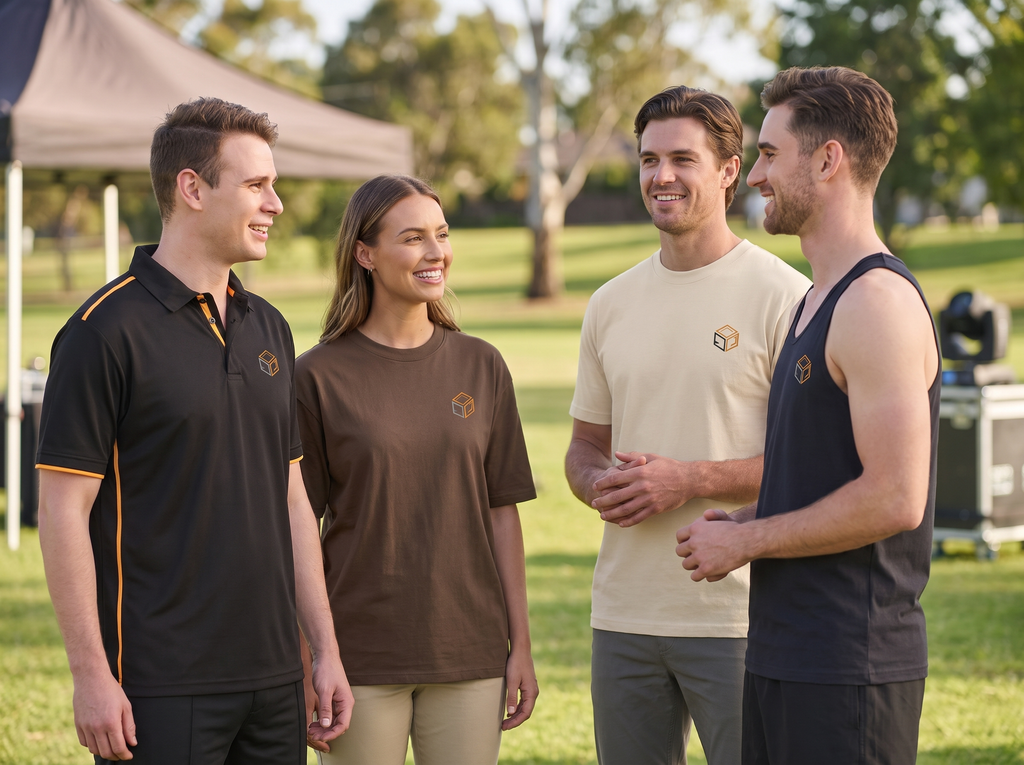 Summer Crew Pack – team uniforms with your logo (illustrative photo)