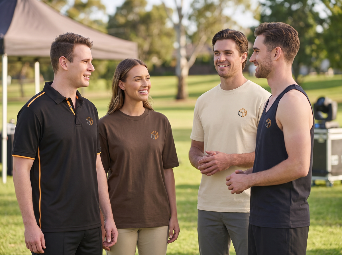 Summer Crew Pack – team uniforms with your logo (illustrative photo)