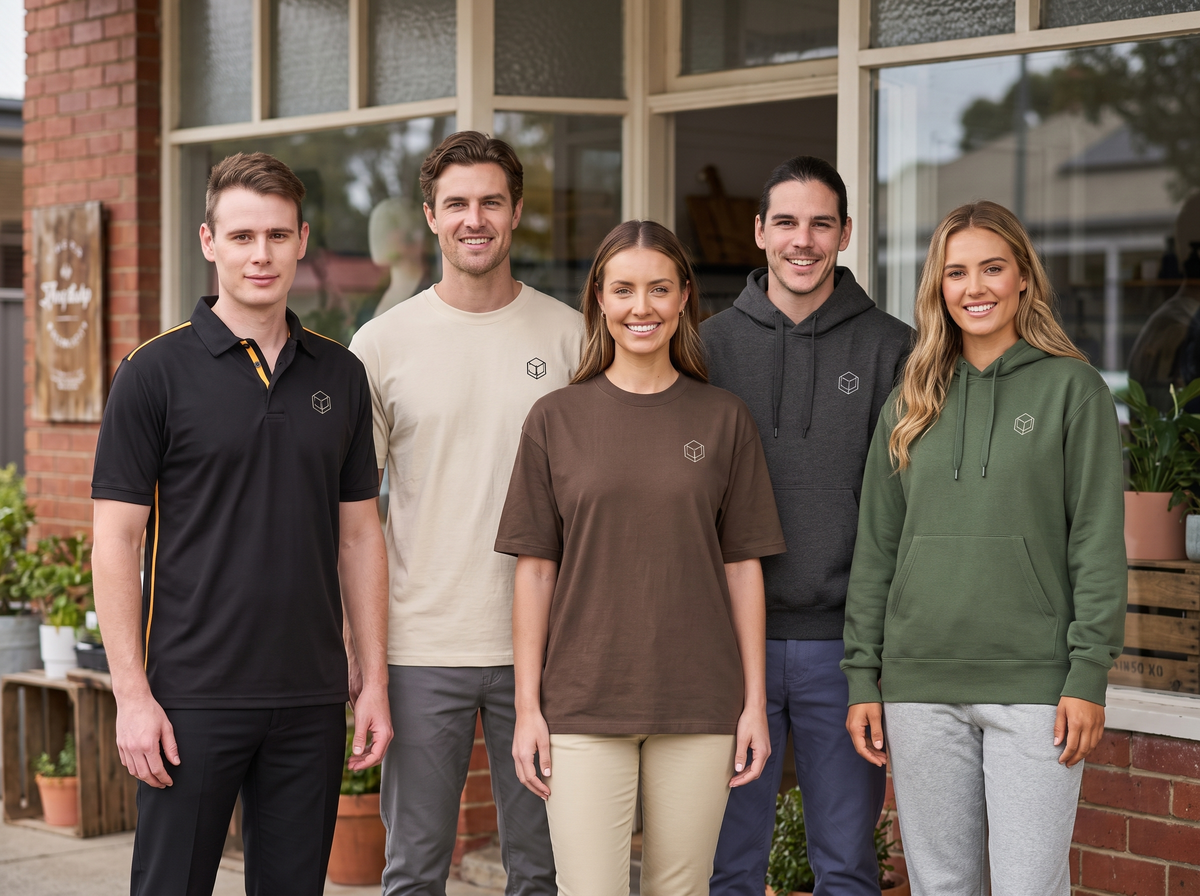Everyday Crew Pack – team uniforms with your logo (illustrative photo)