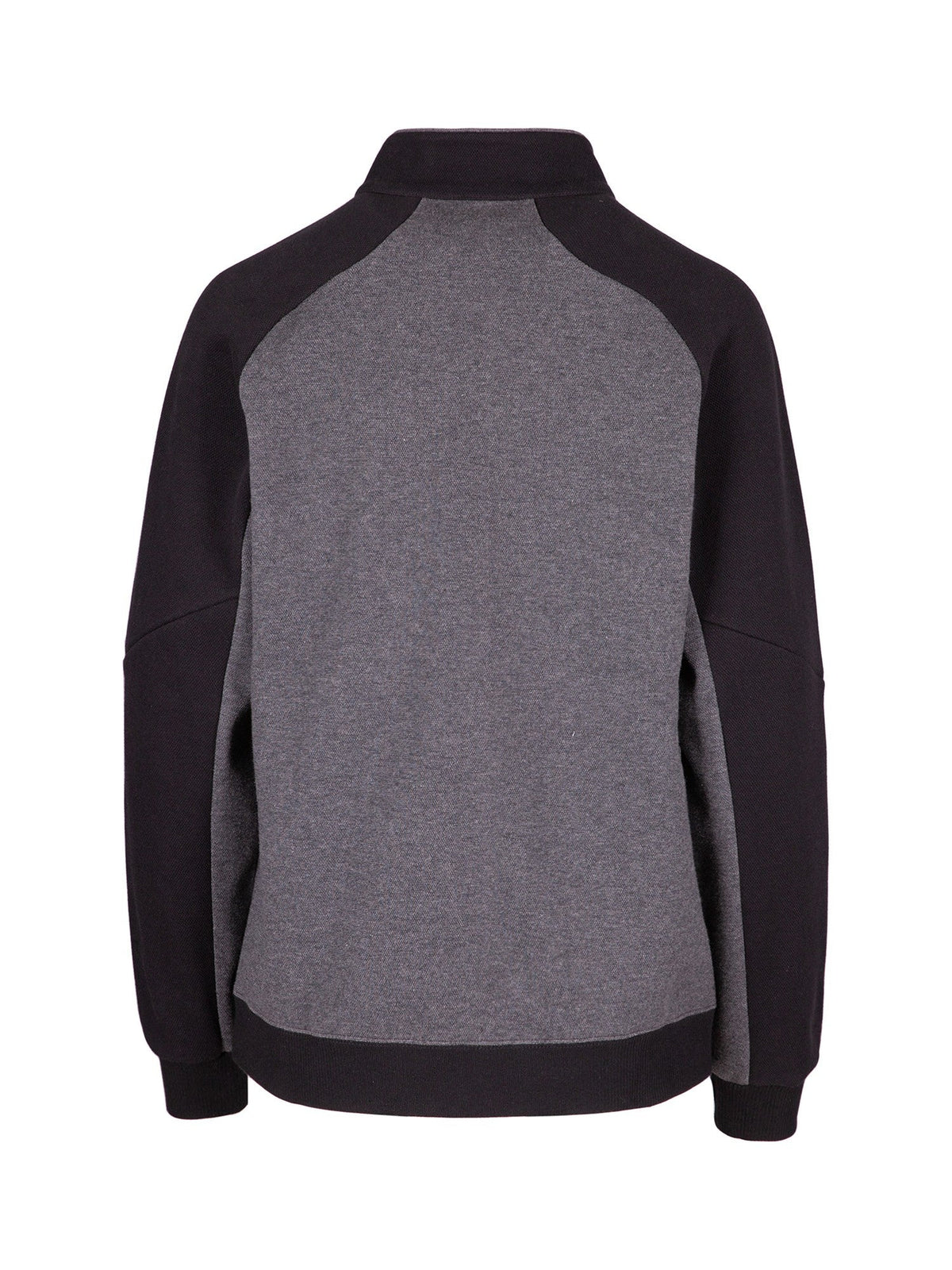 Womens' Icon Jacket - 420 gsm - Black/Dark Marl - Back