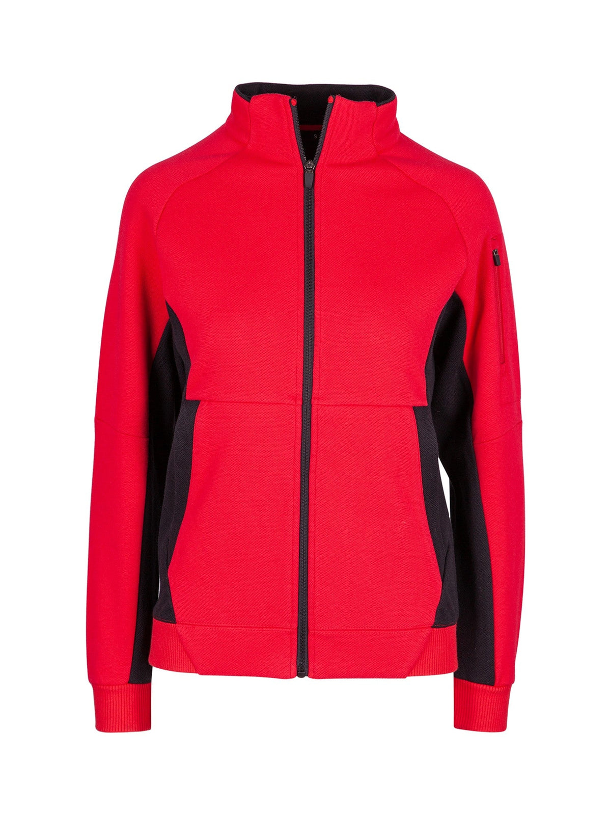 Womens' Icon Jacket - 420 gsm - Red/Black - Front