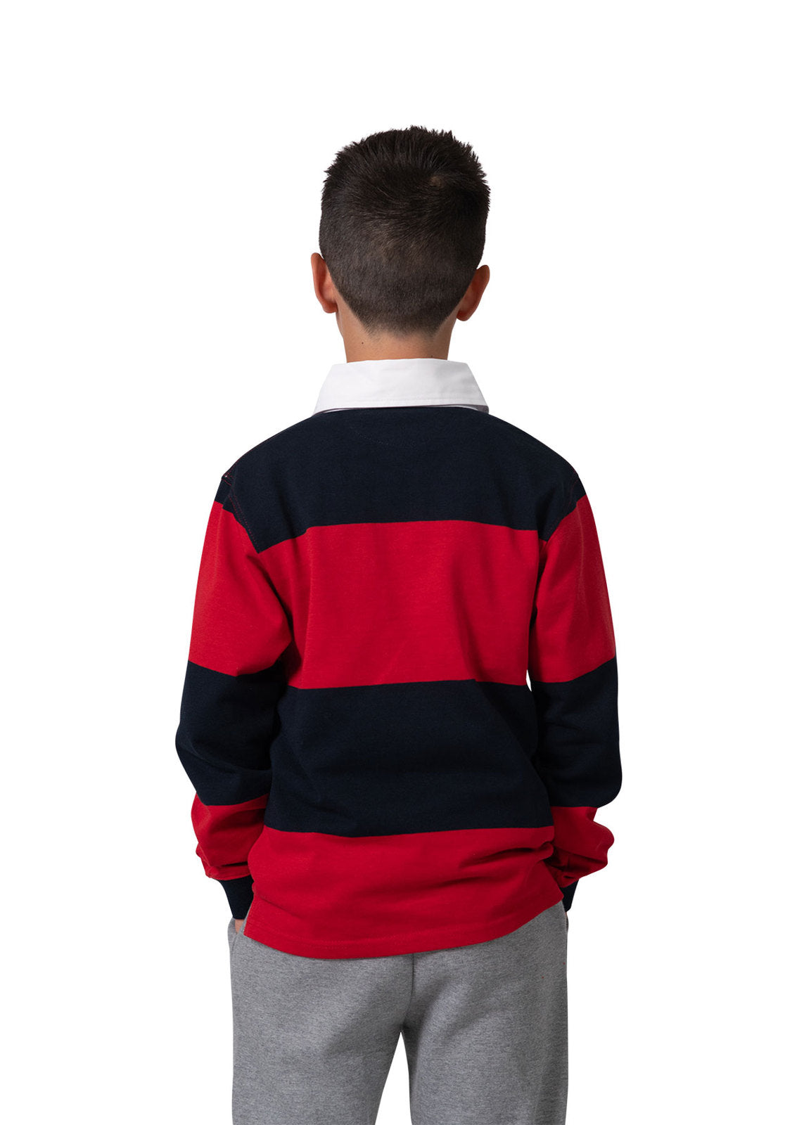 Kid's Rugby Polo Top - view