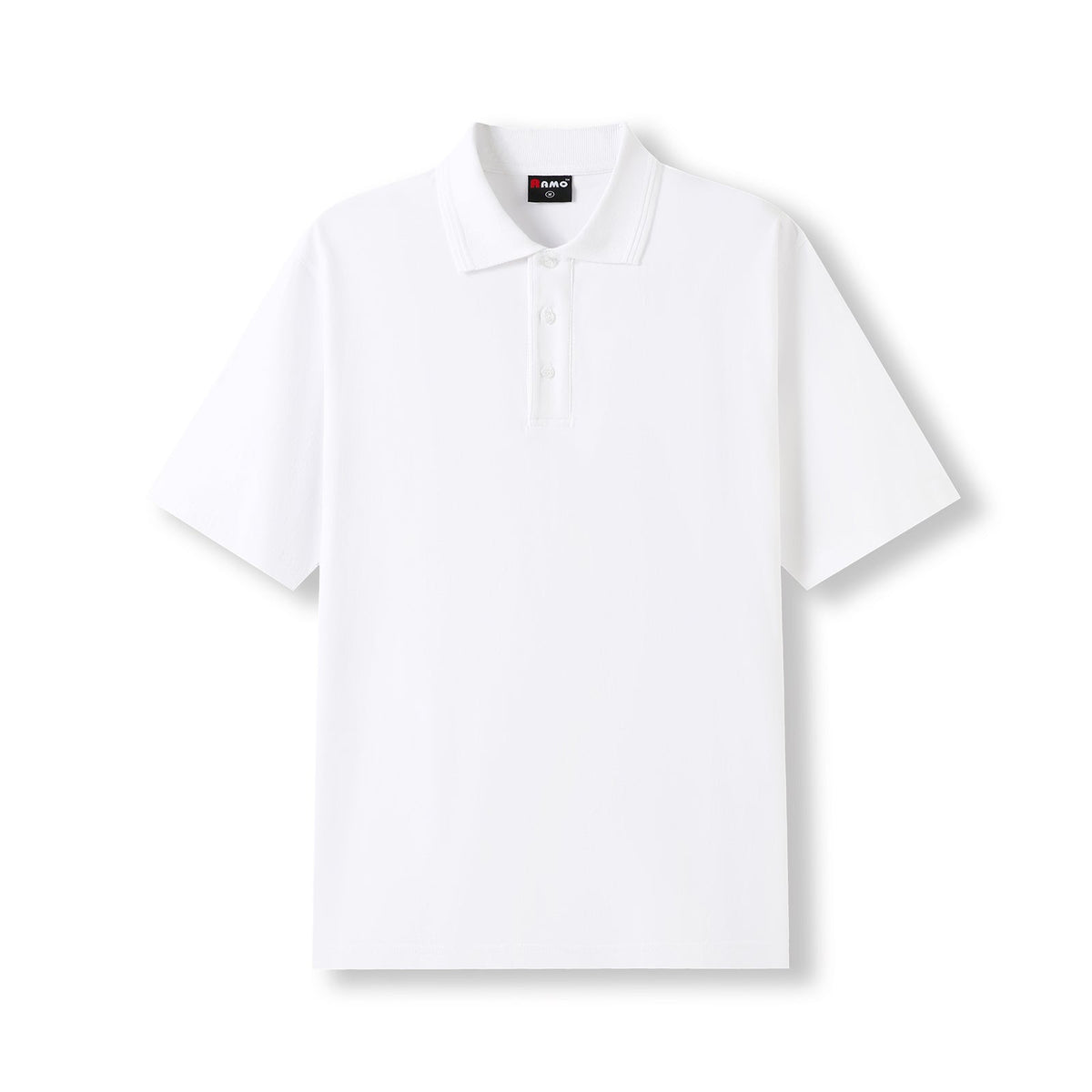 Men's 100% Cotton Jersey Polo - White