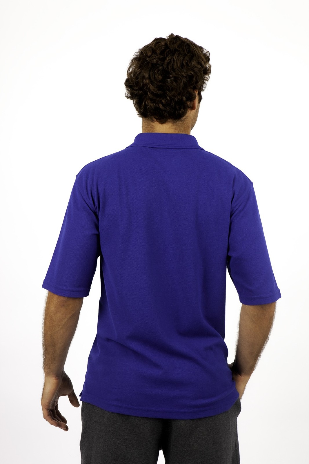 Mens Regular Pique knit Polo - view