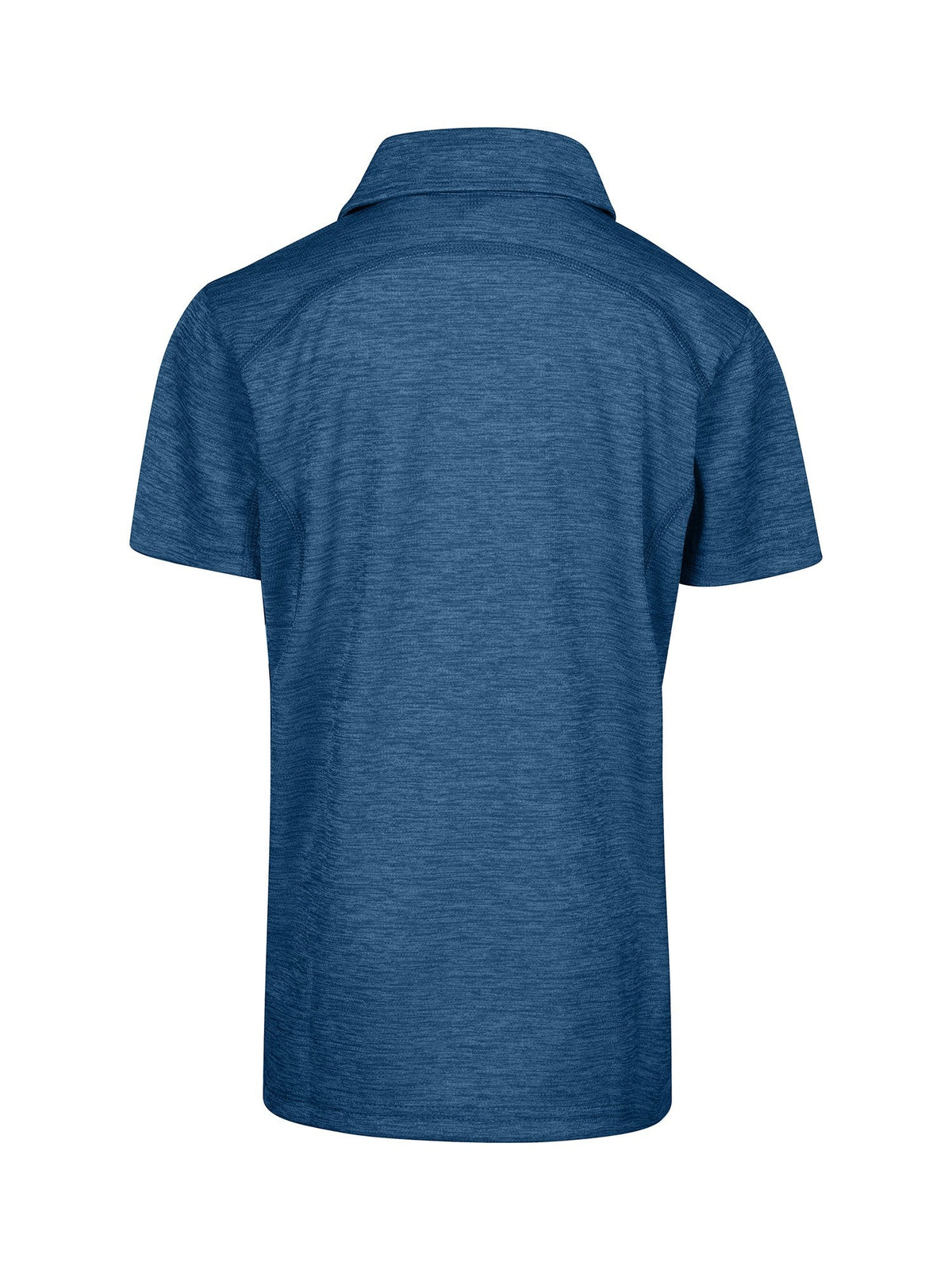Kid's' Challenger 100% polyester  Polo - Teal Marl - Back