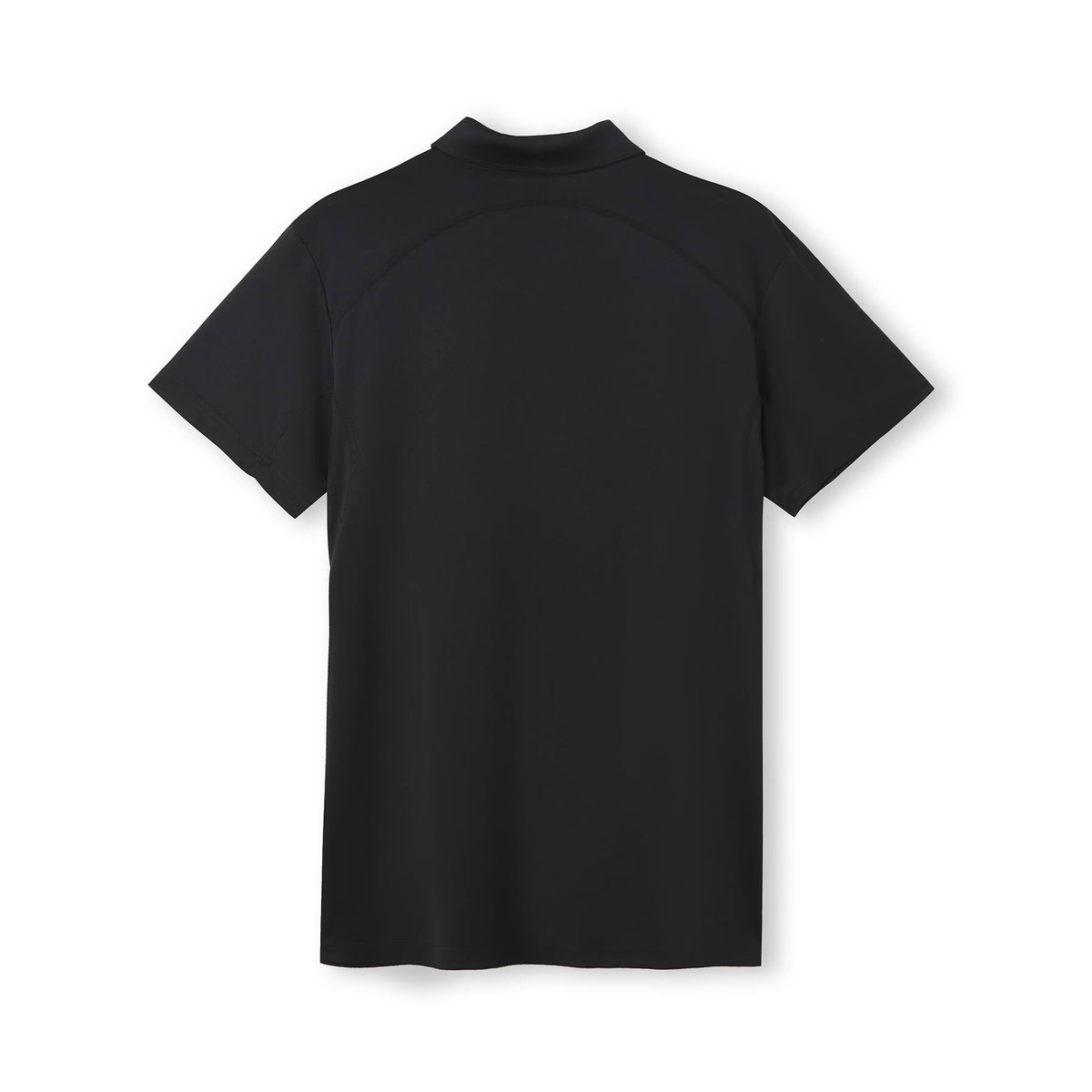 Men's Accelerator Polyester Polo - Black/Black - Back