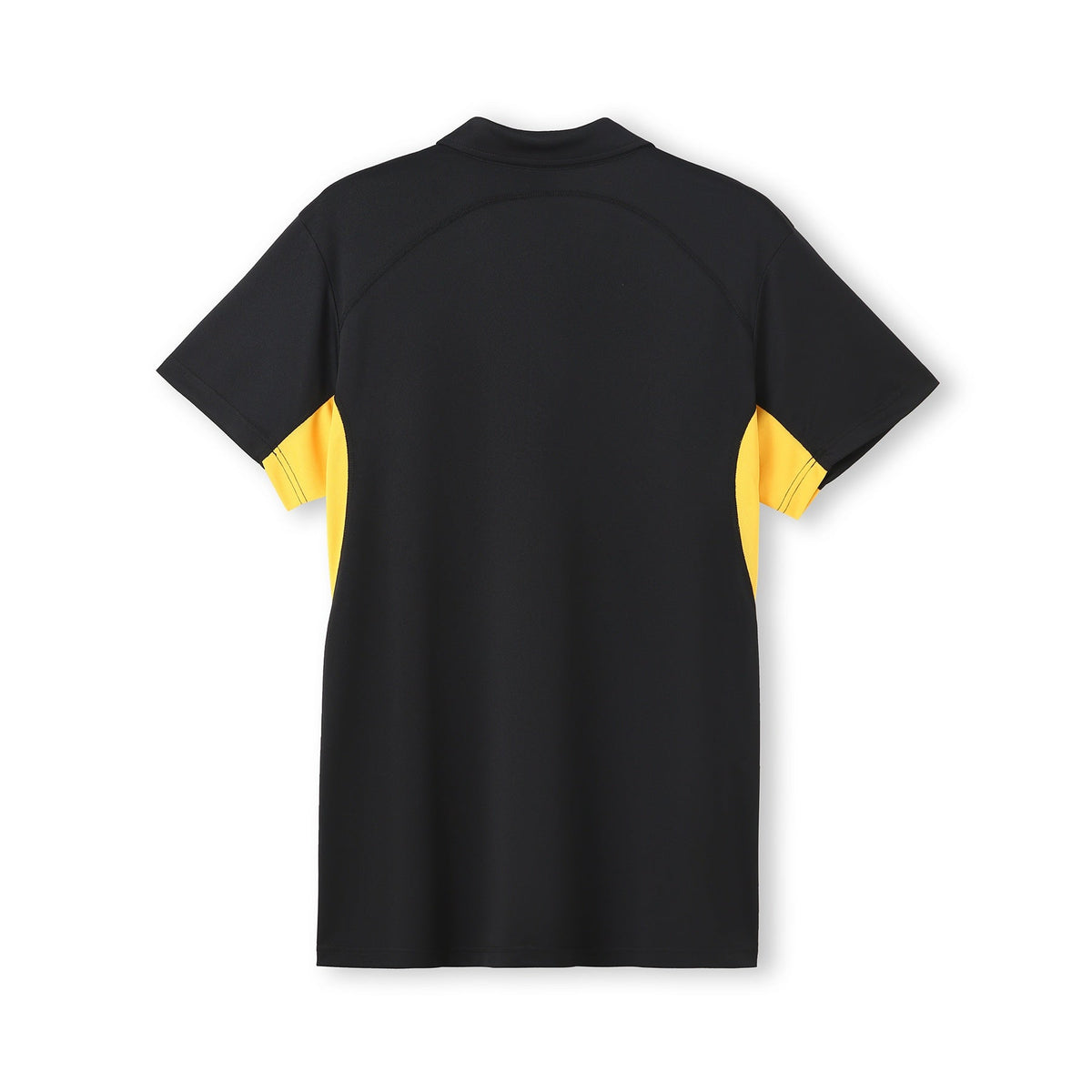 Men's Accelerator Polyester Polo - Black/Gold - Back