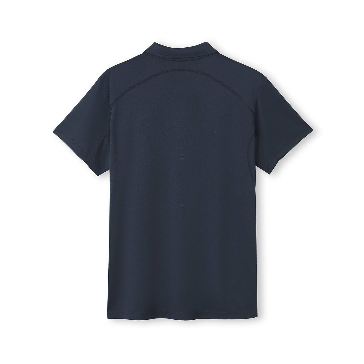 Men's Accelerator Polyester Polo - Navy Blue - Back