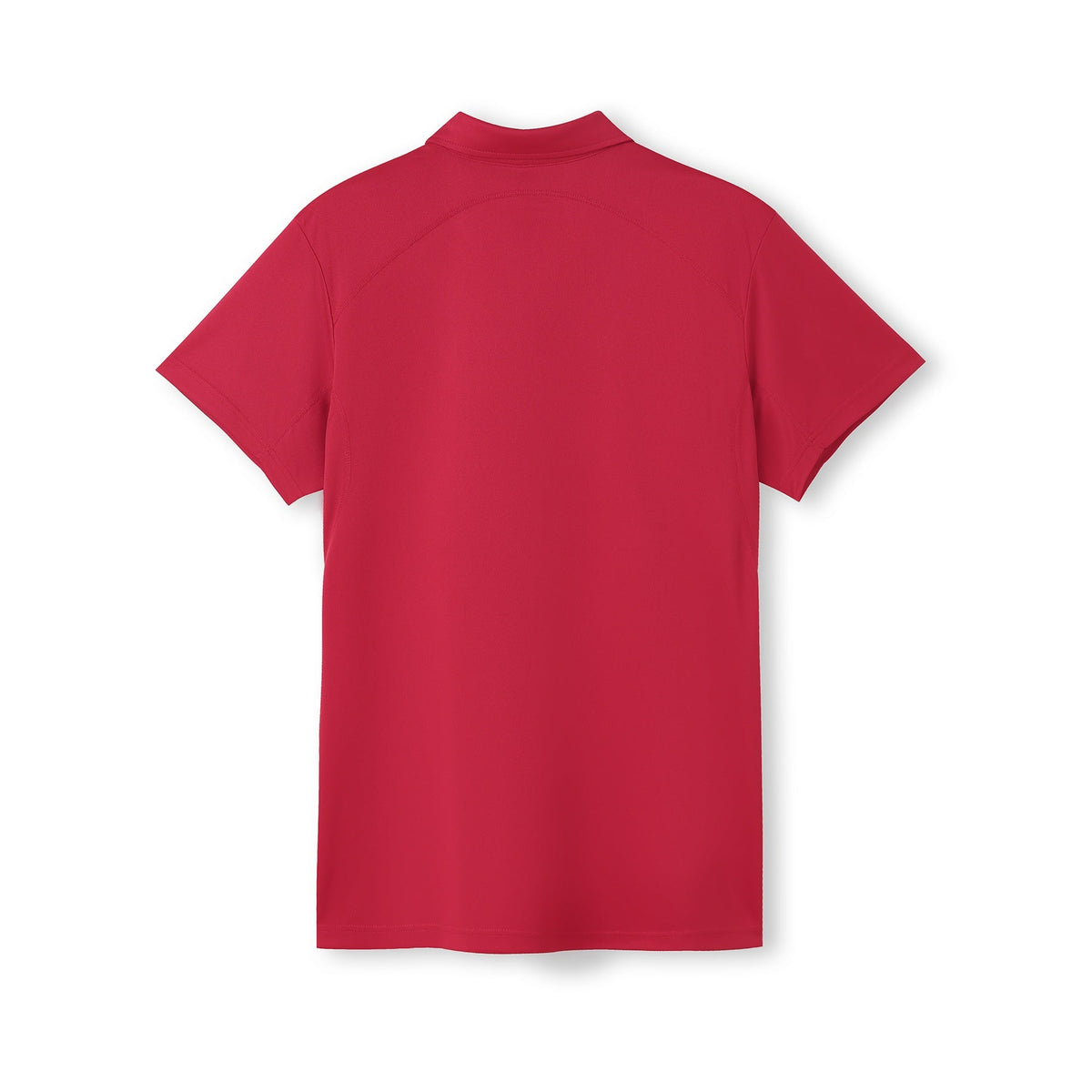 Men's Accelerator Polyester Polo - Red - Back