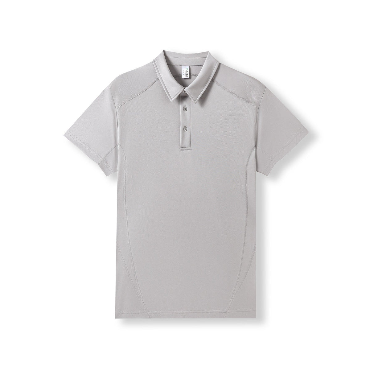 Men's Accelerator Polyester Polo - Stone Grey