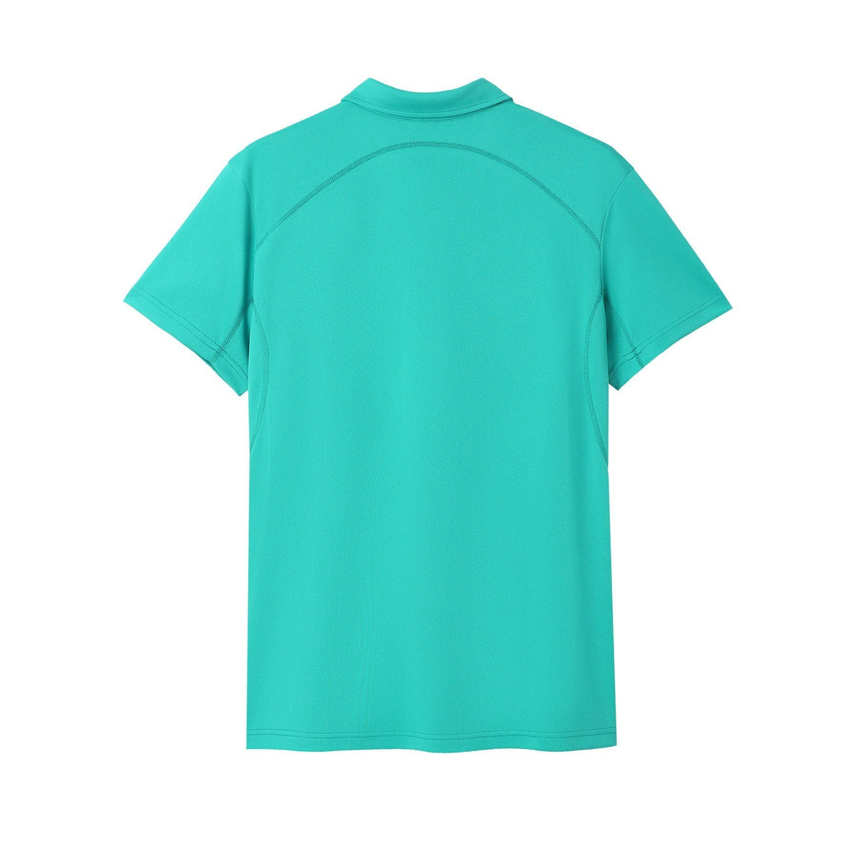 Men's Accelerator Polyester Polo - Turquoise - Back