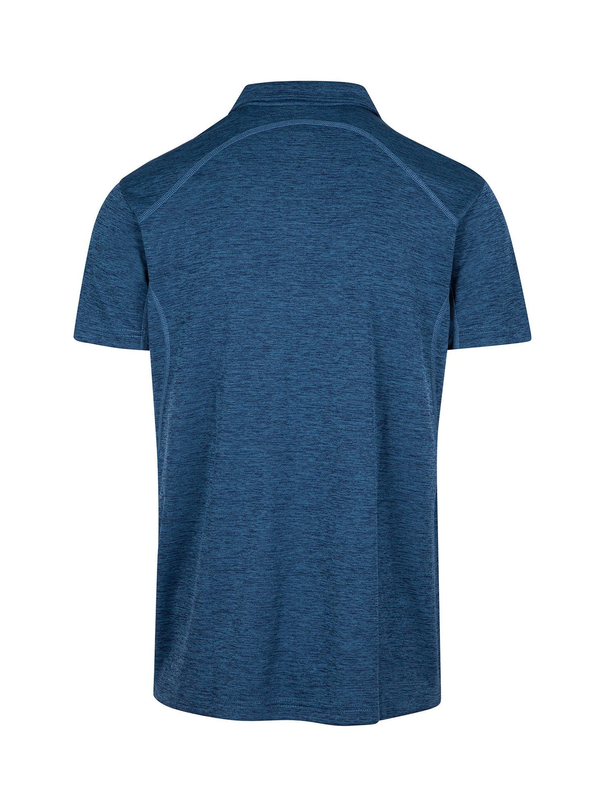Mens' / Unisex Challenger polyester  Polo - Teal Marl - Back