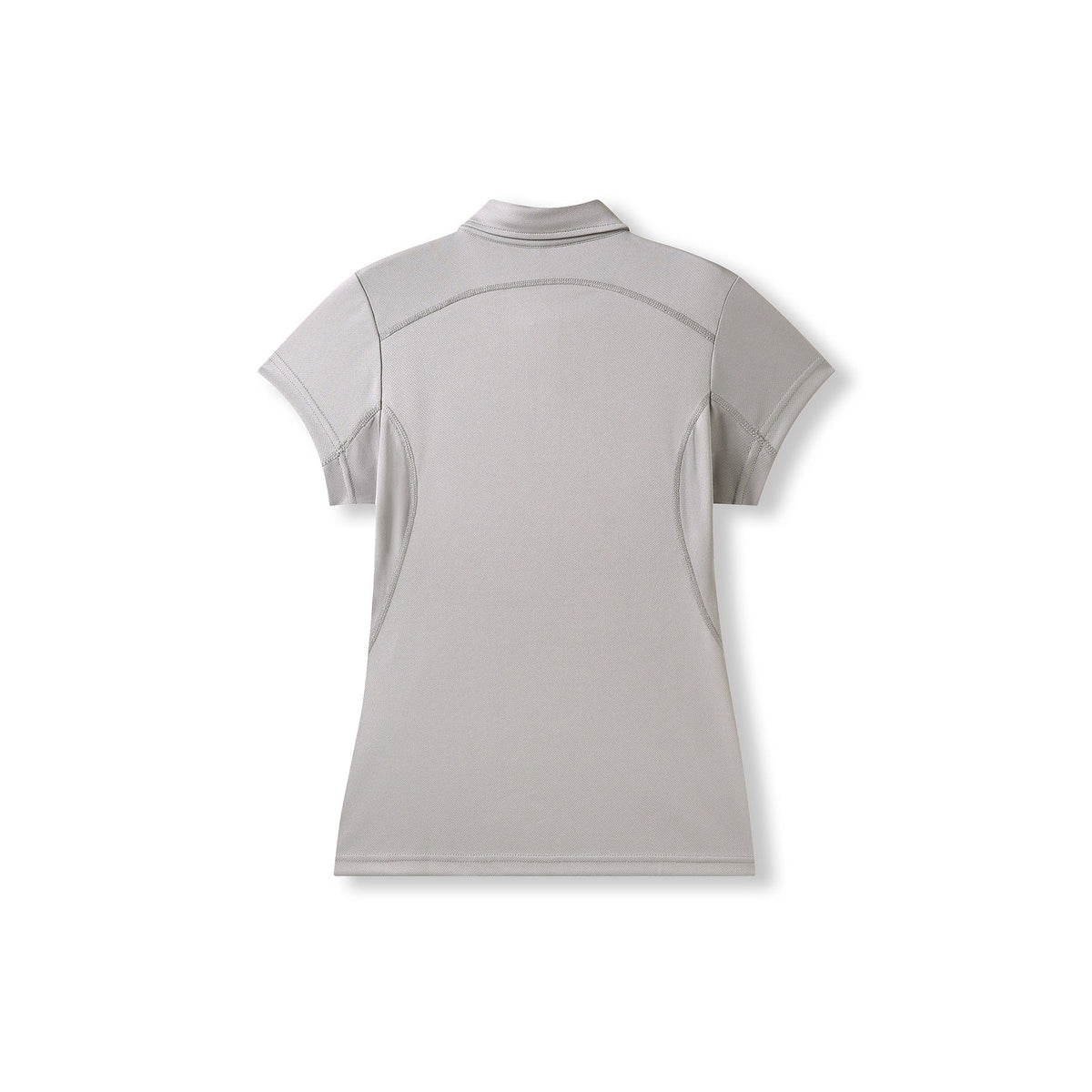 Women's Accelerator Polyester Polo - Stone Grey - Back