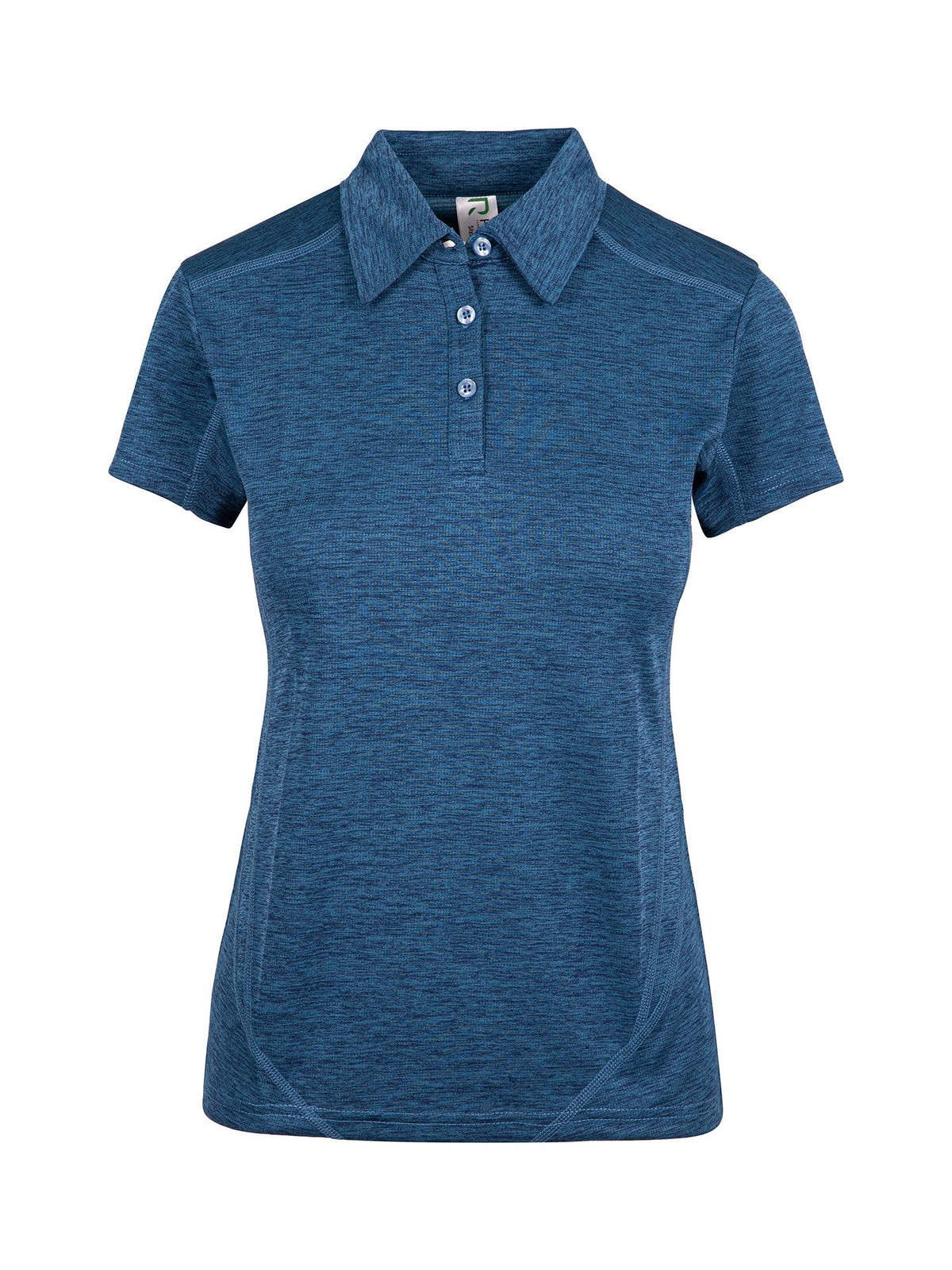 Womens' Challenger 100% polyester  Polo - Teal Marl - Front