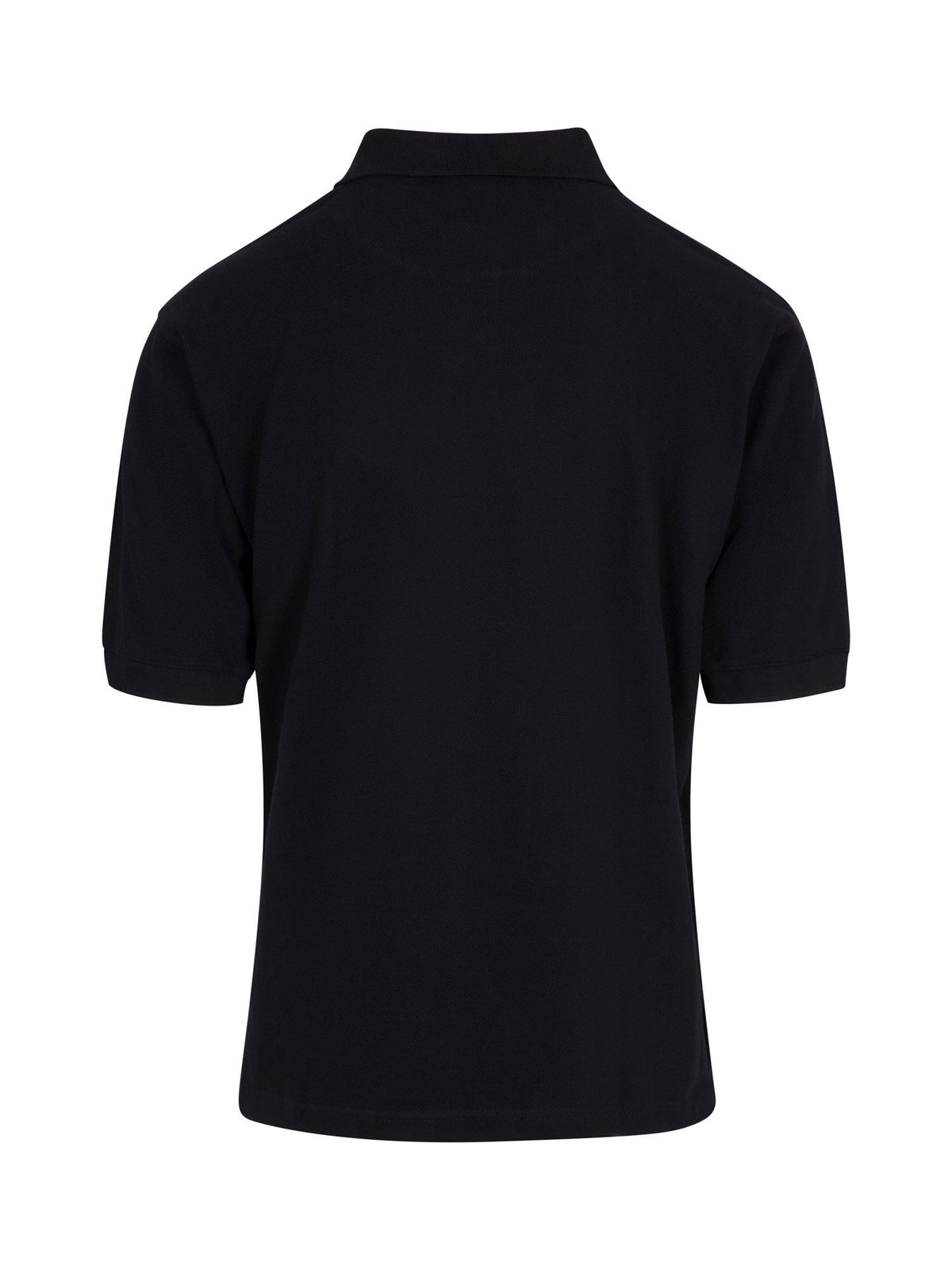Men's Cotton  Pigment Dyed Polo - Black - Back