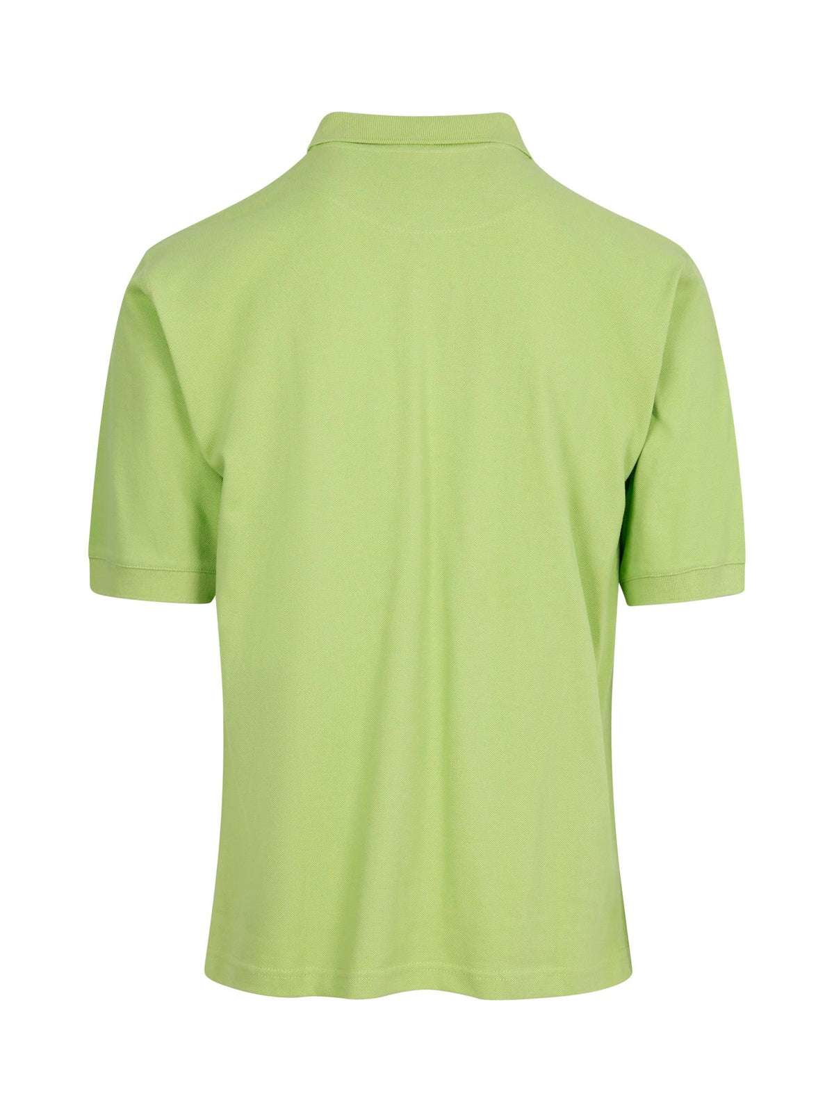 Men's Cotton  Pigment Dyed Polo - Lime - Back