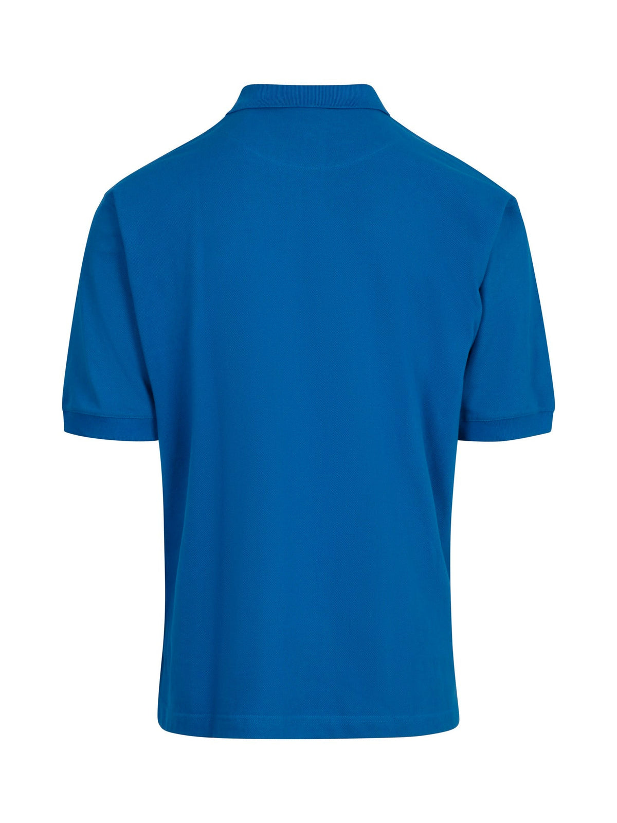 Men's Cotton  Pigment Dyed Polo - Sapphire - Back