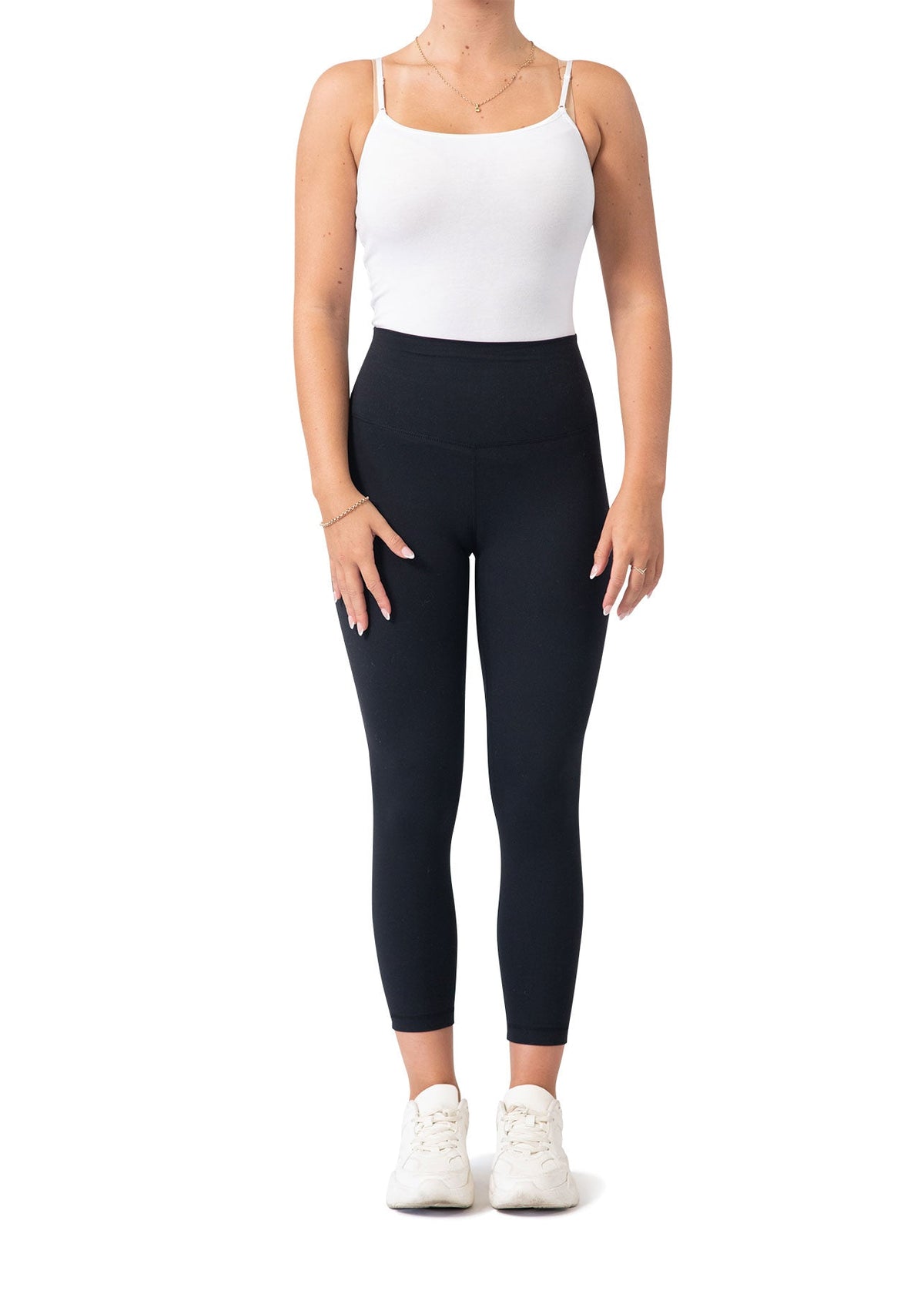 Womens High Rise full length leggings - view