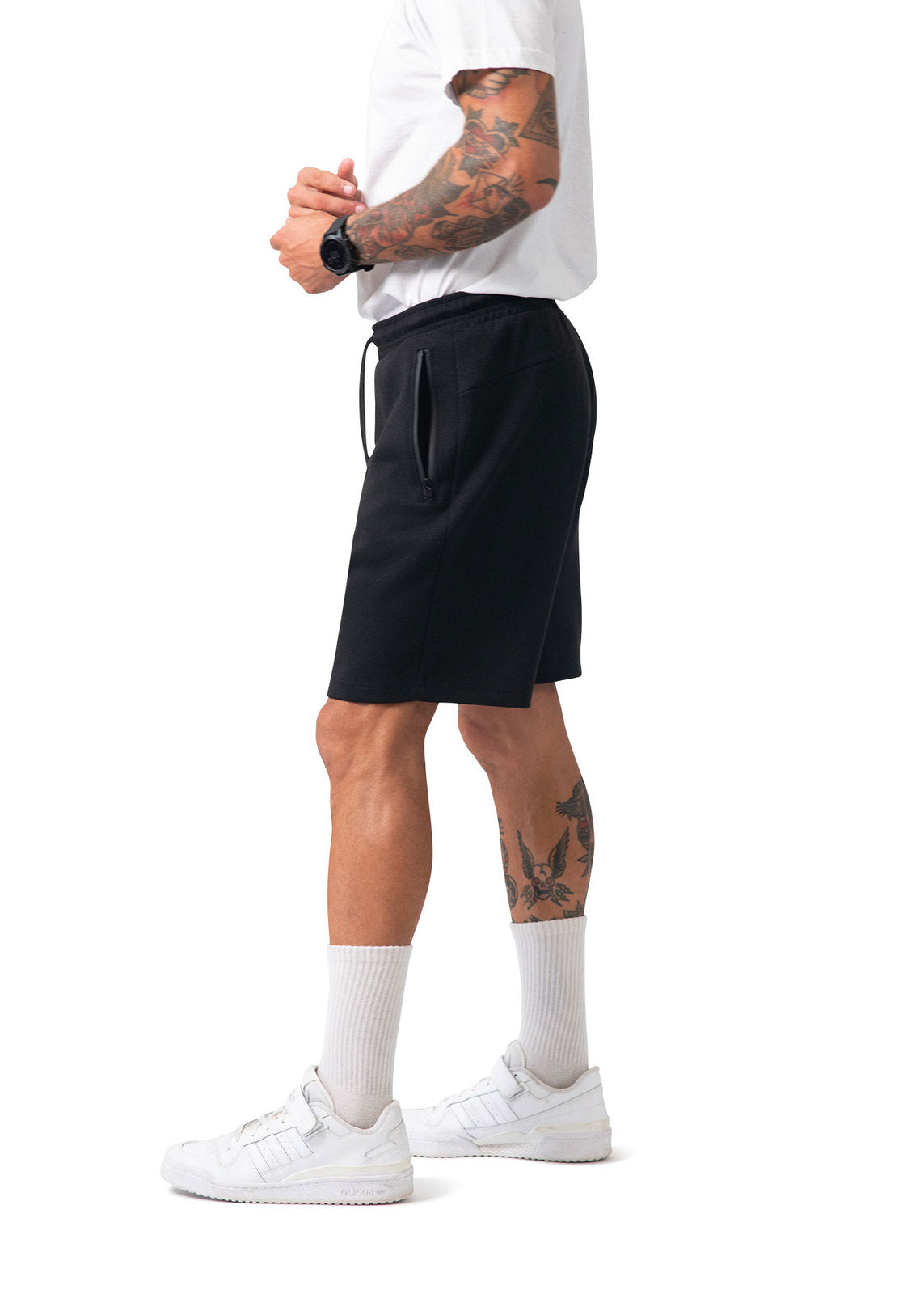 Mens' Cotton Sandwich Shorts - view