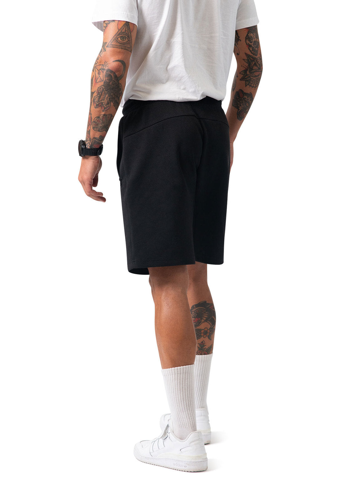 Mens' Cotton Sandwich Shorts - view