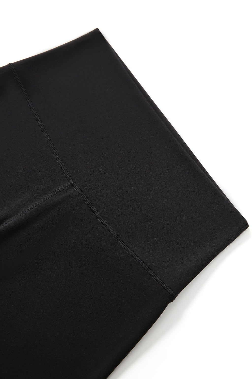 Womens High Rise full length leggings - Black - View