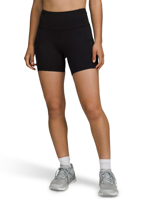 Womens High Rise Legging Shorts