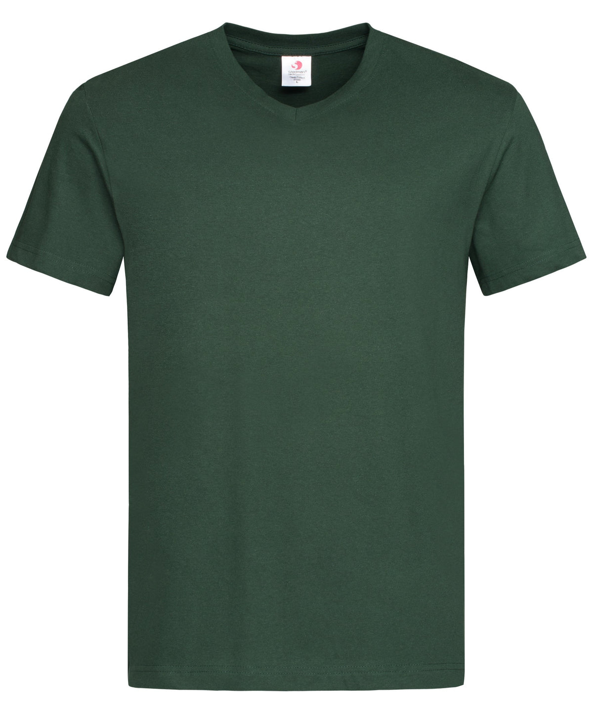 Men's Classic-T V-neck - Bottle Green - Front