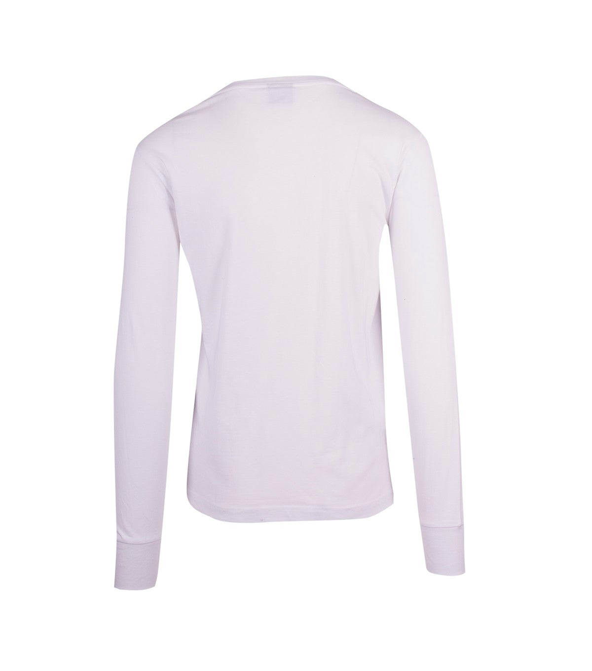 Men's Henley L/S T-shirt - White - Back