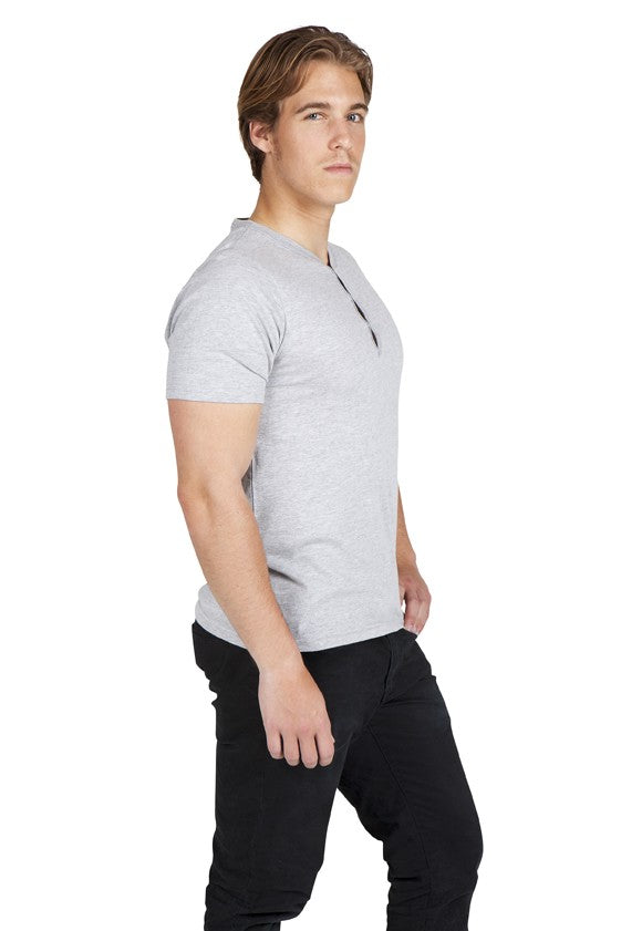 Men's Henley T-shirt - view