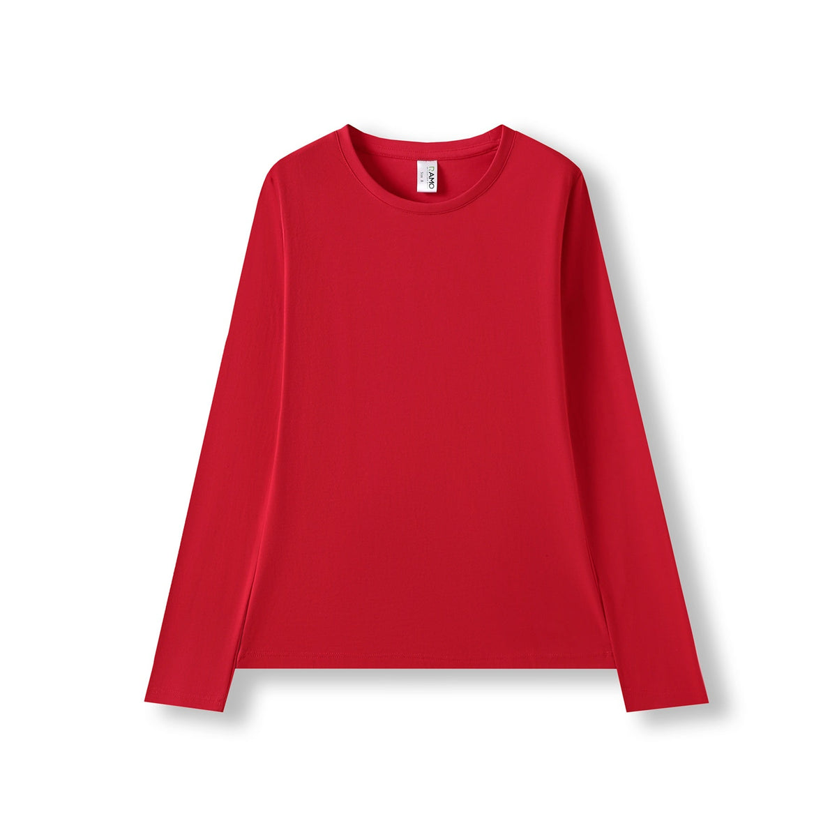 Women's Long Sleeve T-shirt - Red - Front