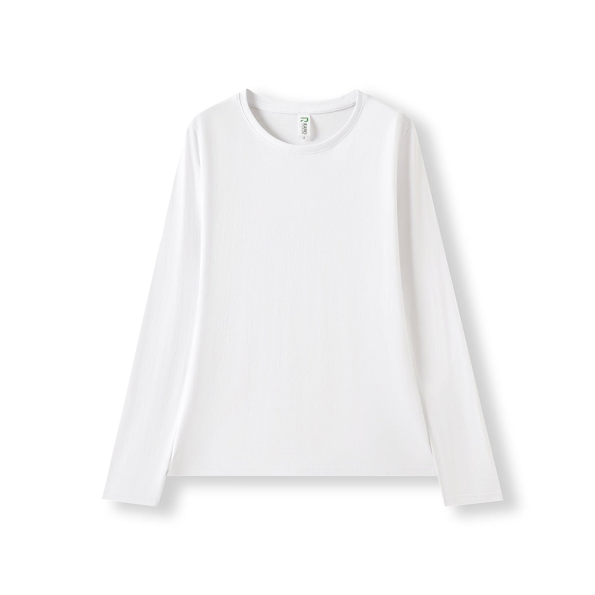 Women's Long Sleeve T-shirt - White - Front