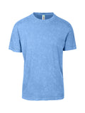 Men's / Unisex Stone Wash T-shirt - Blue - Front