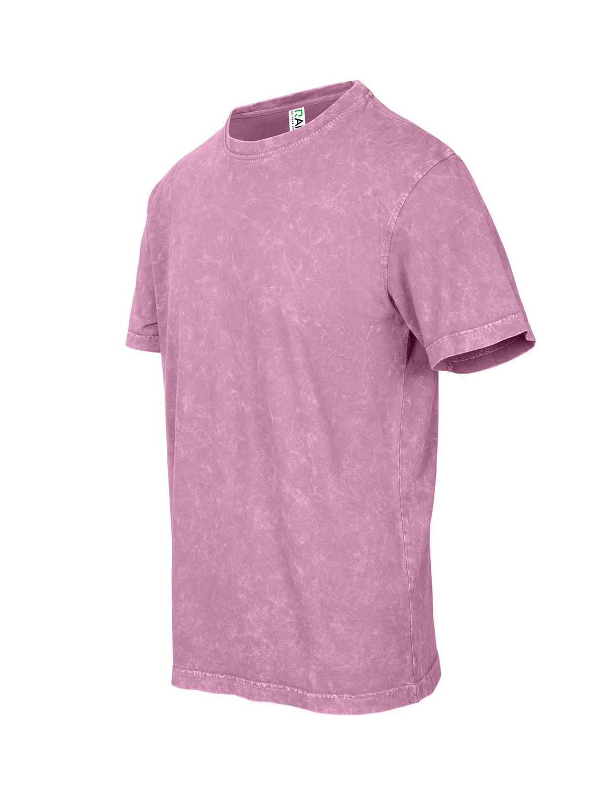 Men's / Unisex Stone Wash T-shirt - Mauve - Side