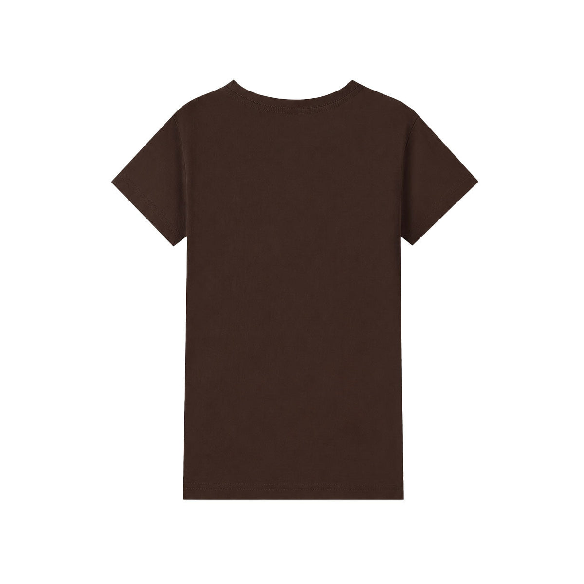 Women's Modern Fit T-shirt - Brown - Back