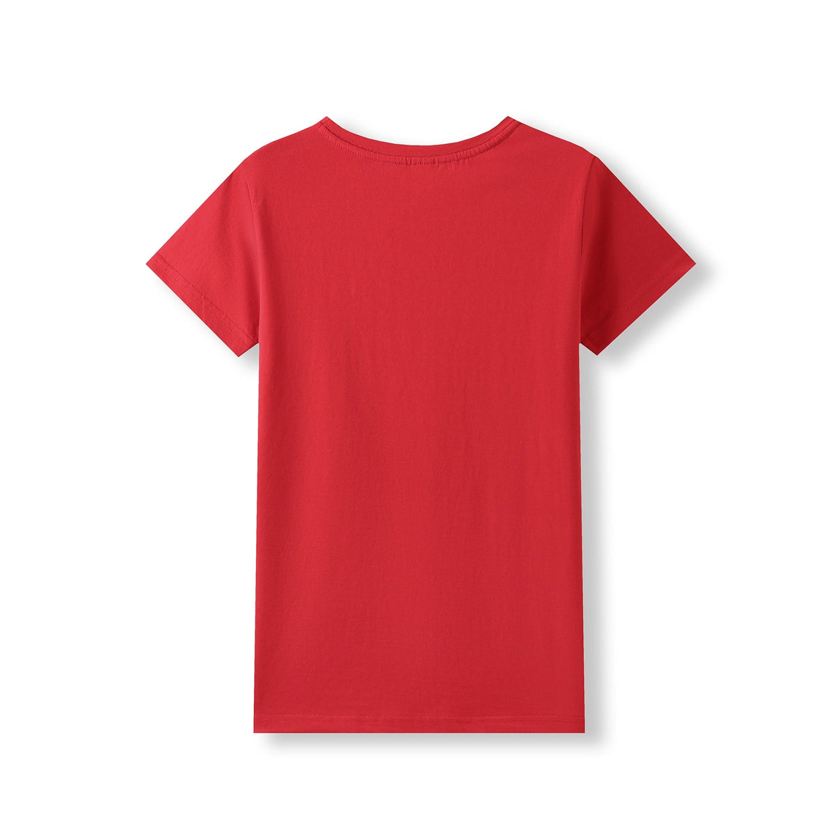 Women's Modern Fit T-shirt - Red - Back
