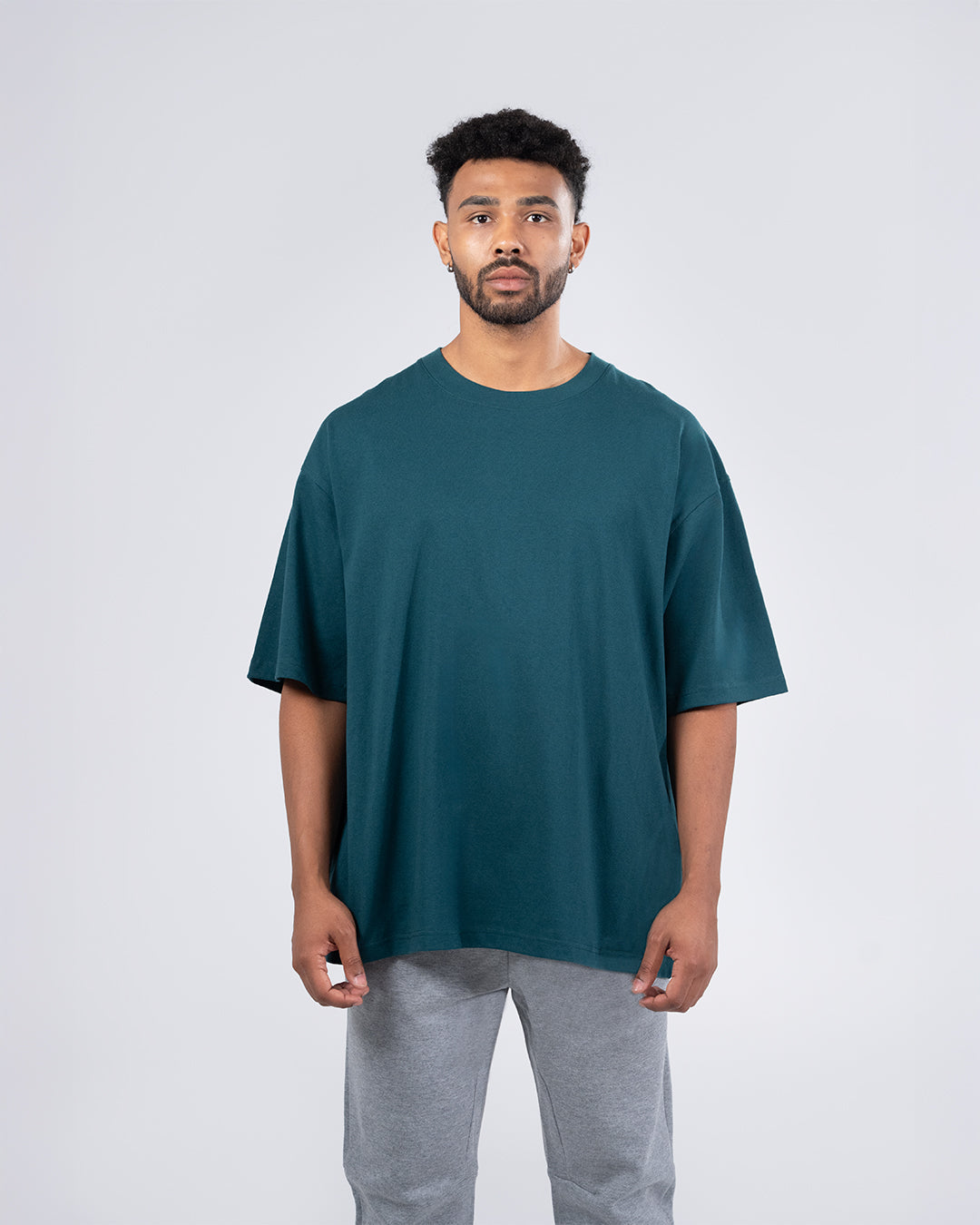 Unisex oversized Heavyweight organic Cotton Tshirt - view