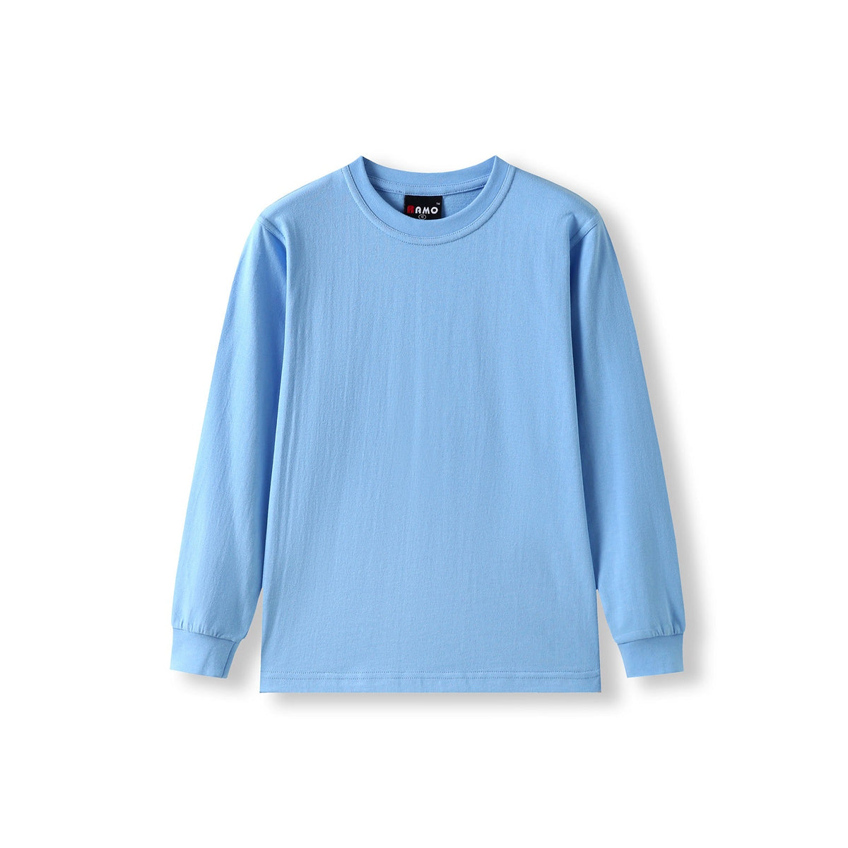 Kid's Long Sleeve T-shirt - Sky Blue - Front