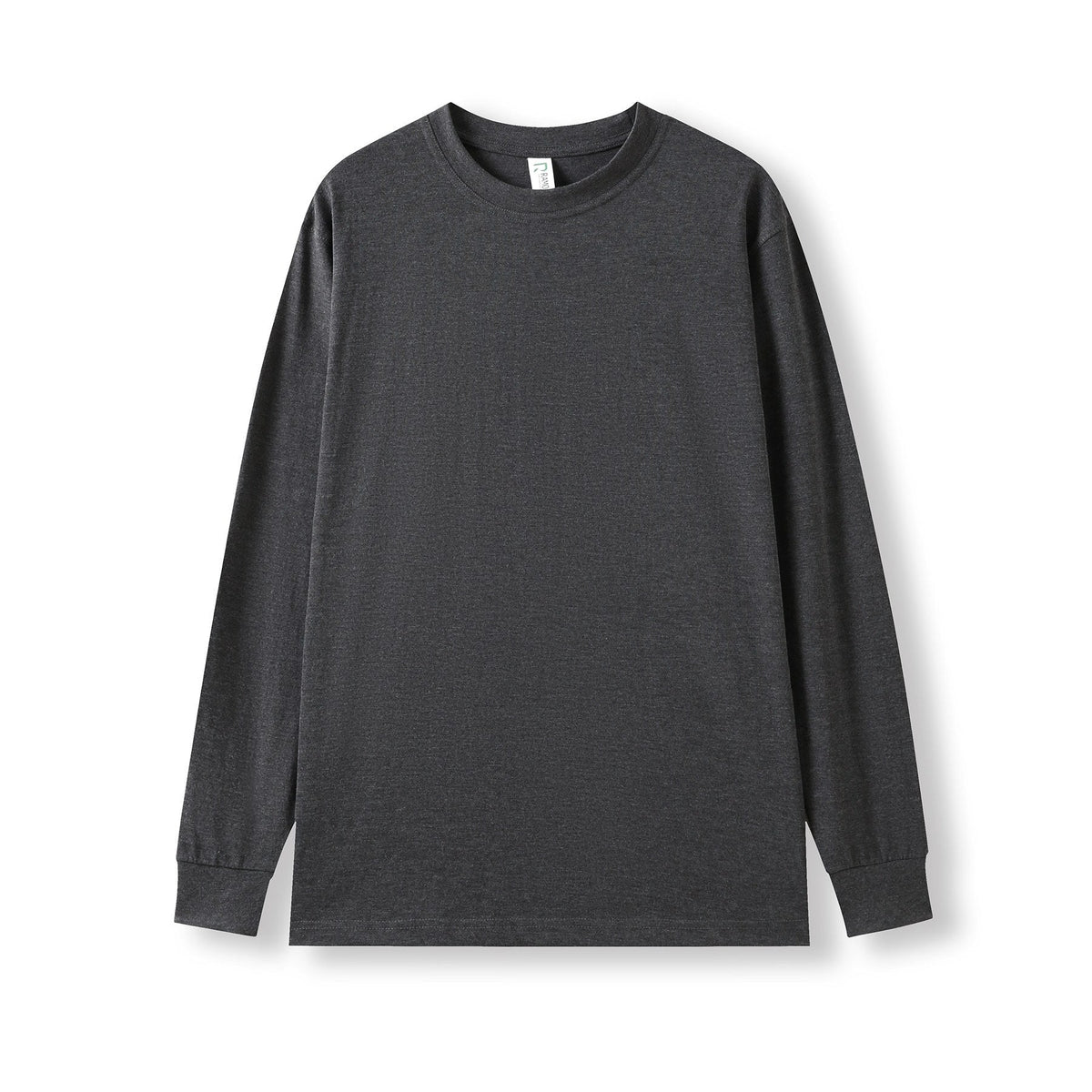 Men's / Unisex Long Sleeve T-shirt - Dark Marl - Front