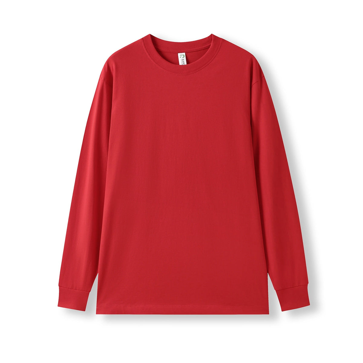 Men's / Unisex Long Sleeve T-shirt - Red - Front